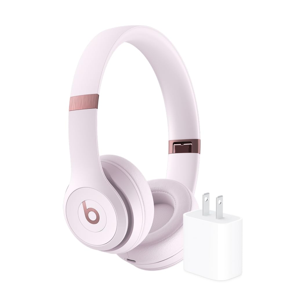 Beats Solo 4 - Wireless Bluetooth On-Ear Headphones, Apple & Android Compatible, Up to 50 Hours of Battery Life - Slate Blue