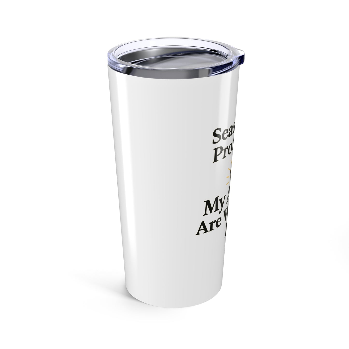 20oz Motivational Tumbler | Seasons of Protection | My Angels Are Watching Me | Gift for Spiritual Encouragement, Inspirational [...]