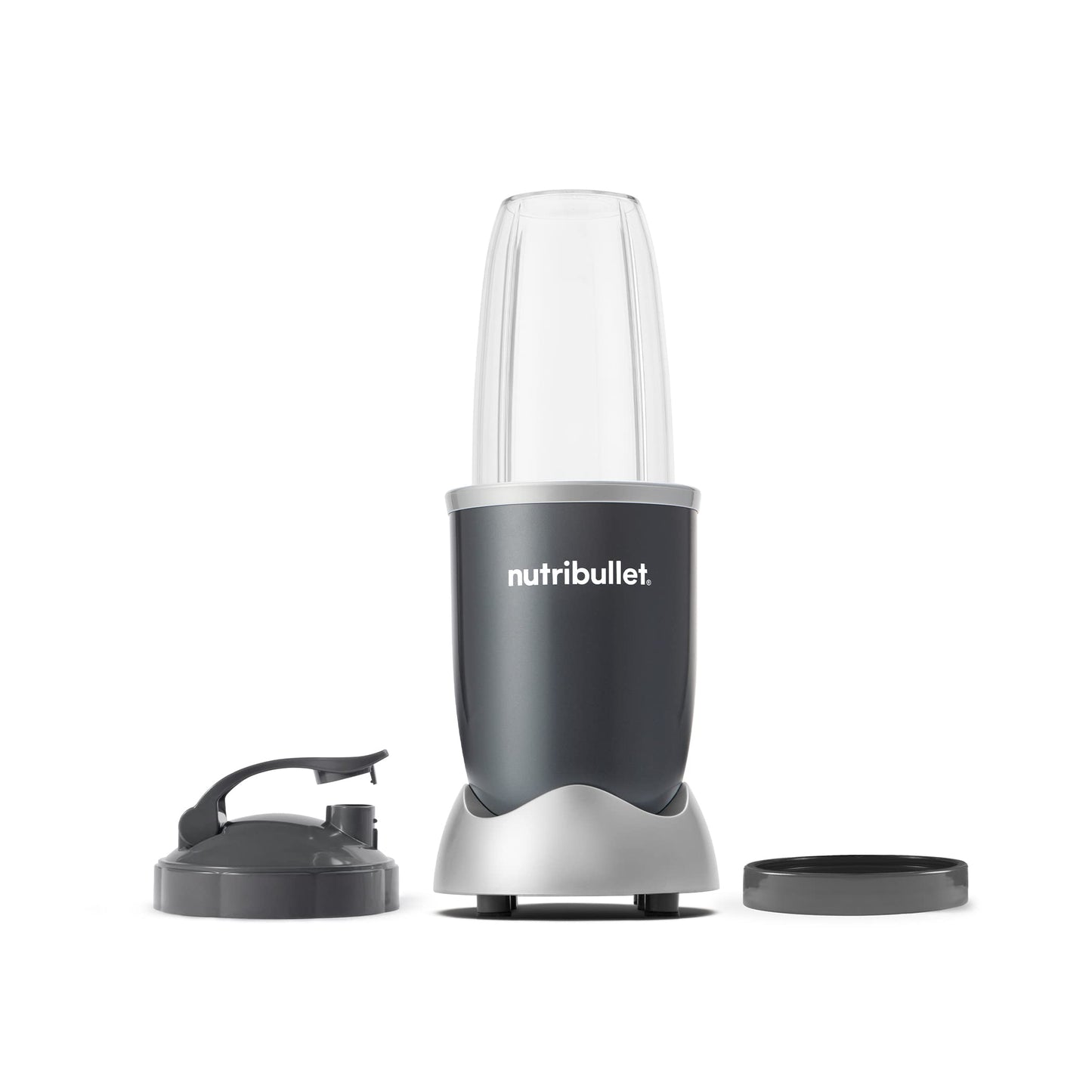 nutribullet Personal Blender for Shakes, Smoothies, Food Prep, and Frozen Blending, 24 Ounces, 600 Watt, Gray, (NBR-0601)