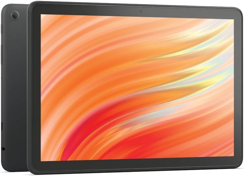 Amazon Fire HD 10 tablet (newest model) built for relaxation, 10.1" vibrant Full HD screen, octa-core processor, 3 GB RAM, 32 GB, Ocean