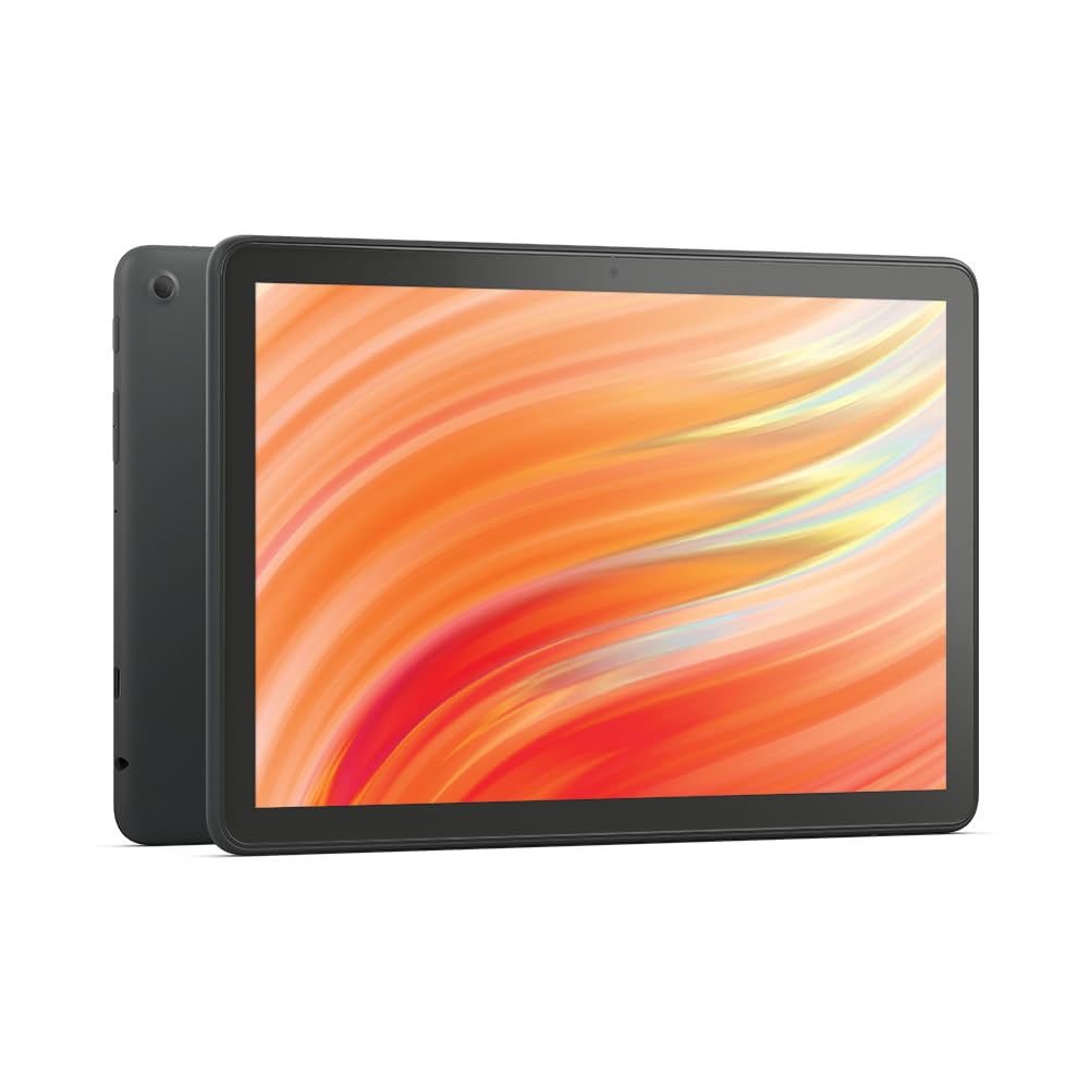 Amazon Fire HD 10 tablet (newest model) built for relaxation, 10.1" vibrant Full HD screen, octa-core processor, 3 GB RAM, 32 GB, Ocean