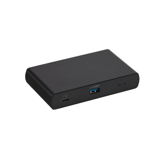 Amazon Basics Thunderbolt4/USB4 Docking Station, 3X Downstream TBT4 (Dual Display), 1xUSB A 3.1, Black, ‎4.76 x 2.84 x 0.86 inches