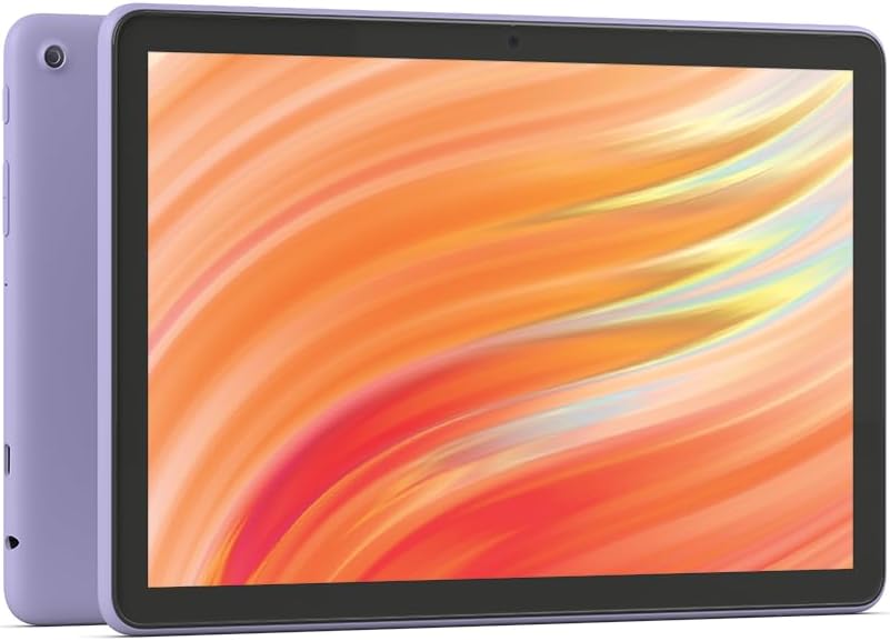 Amazon Fire HD 10 tablet (newest model) built for relaxation, 10.1" vibrant Full HD screen, octa-core processor, 3 GB RAM, 32 GB, Ocean