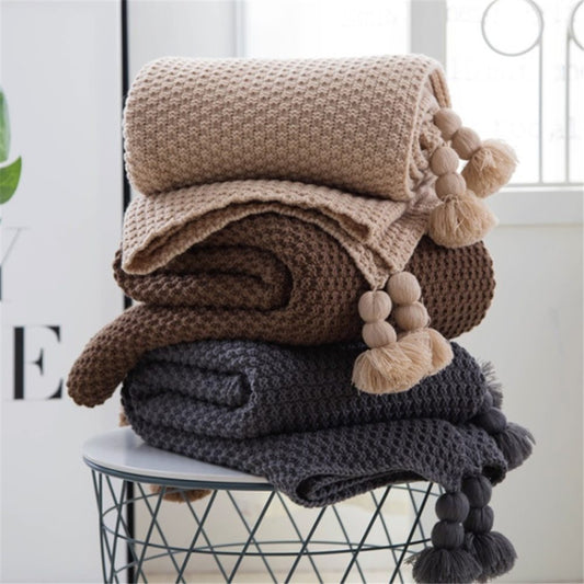 Wool Blanket  For Office, Sofa or Leisure Blanket