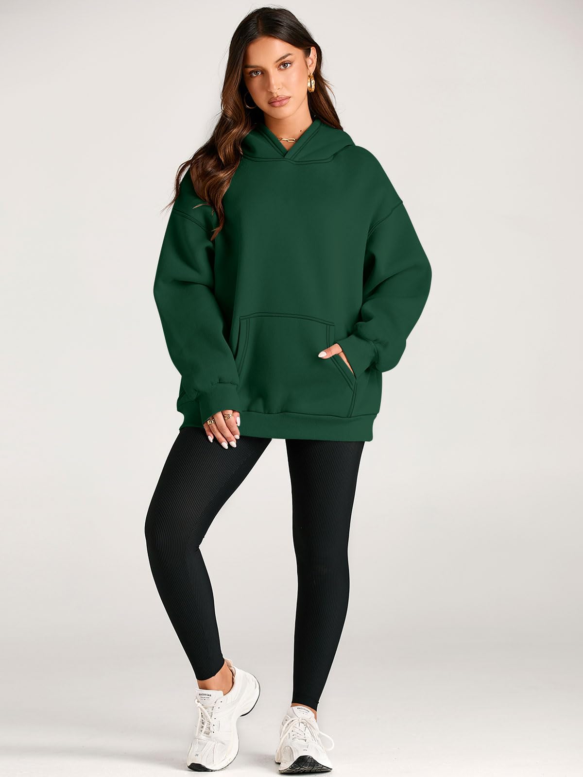 EFAN Womens Hoodies Oversized Sweatshirts Pullover Fleece Sweaters Long Sleeve Winter Fall Outfits Fashion Y2k Clothes