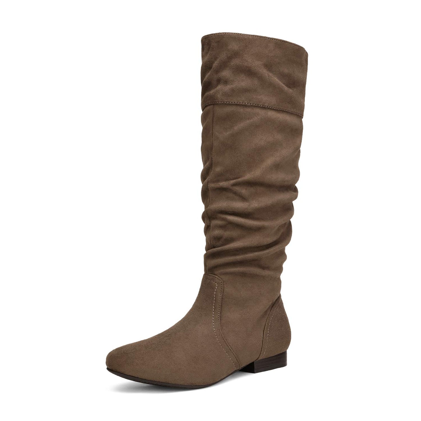 DREAM PAIRS Women's Knee High Pull On Fall Weather Winter Boots