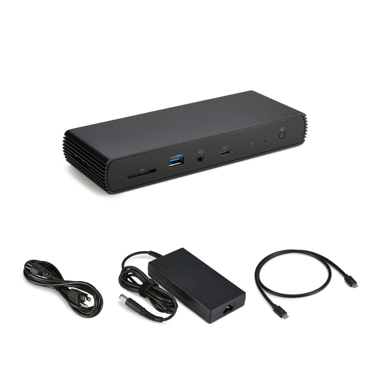 Amazon Basics Thunderbolt4/USB4 Docking Station, 3X Downstream TBT4 (Dual Display), 1xUSB A 3.1, Black, ‎4.76 x 2.84 x 0.86 inches