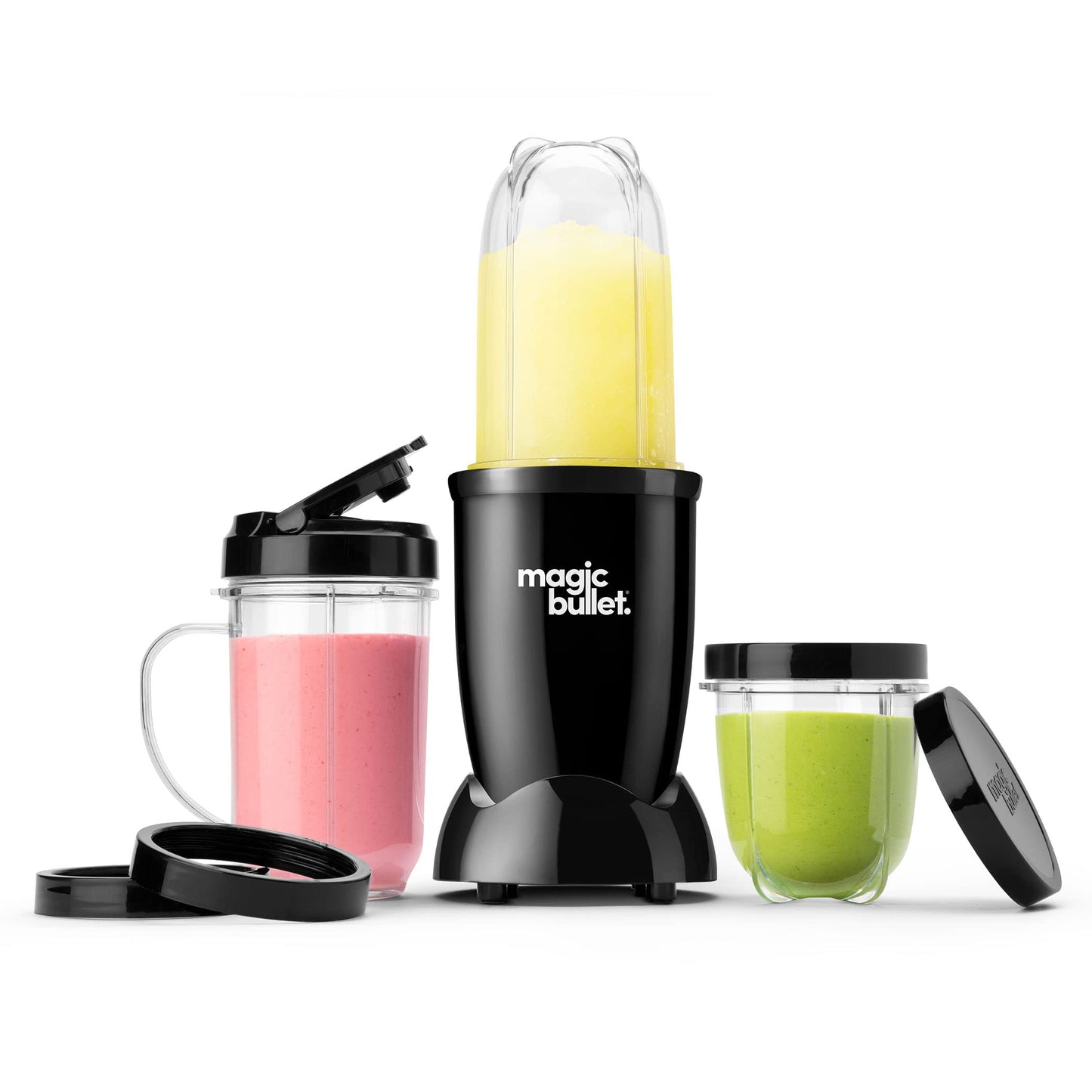 Magic Bullet Blender, Small, Silver, 11 Piece Set