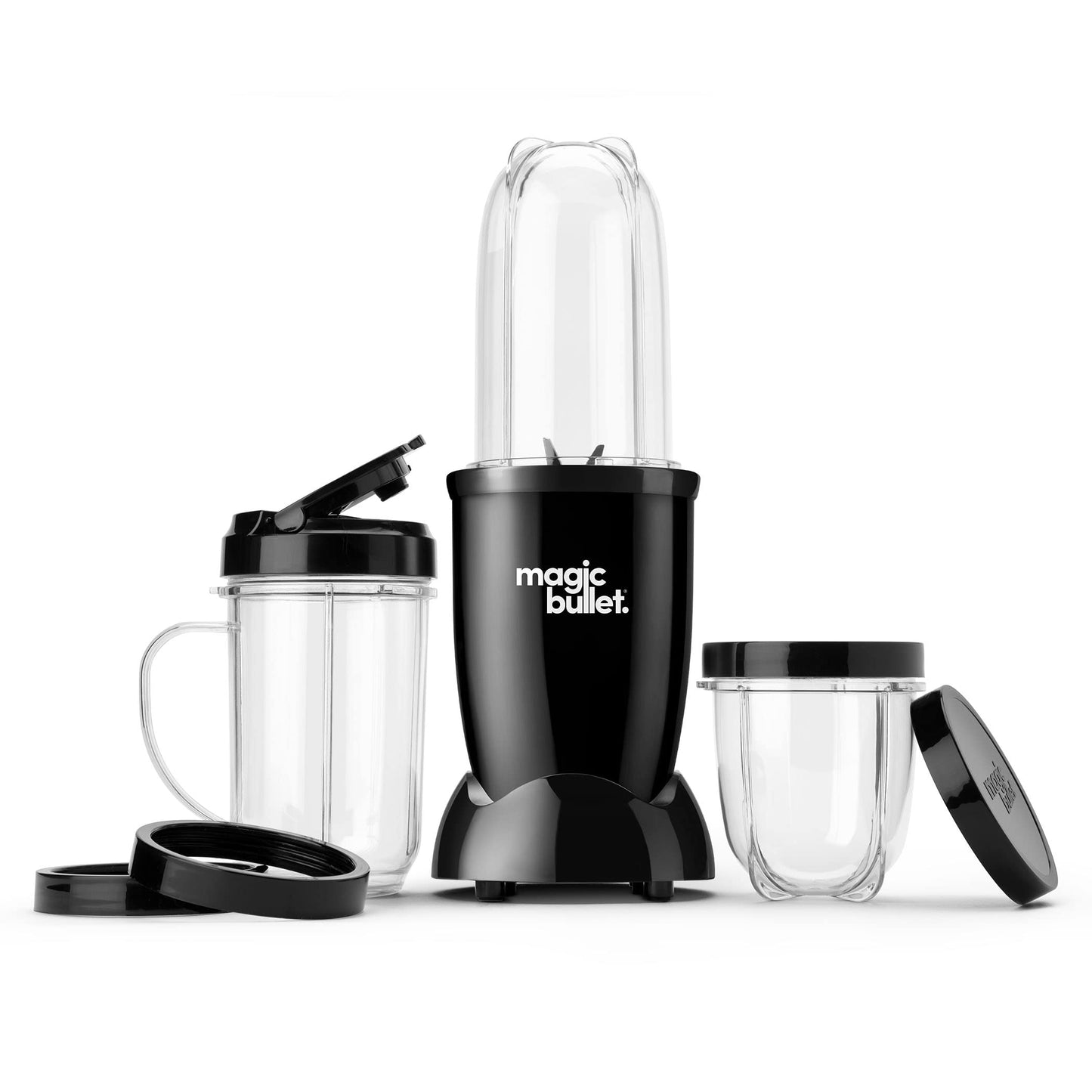 Magic Bullet Blender, Small, Silver, 11 Piece Set