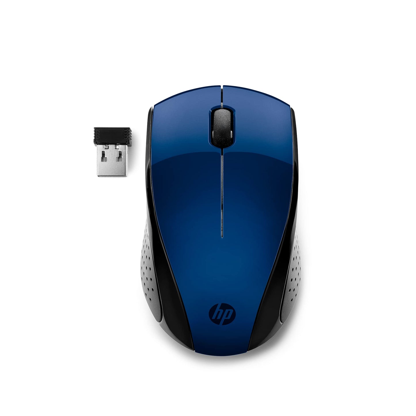 HP Wireless Mouse - Black, 15-Month Battery, 1600 DPI Sensor, Side Grips - for PC/Laptop, Mac, Chromebook