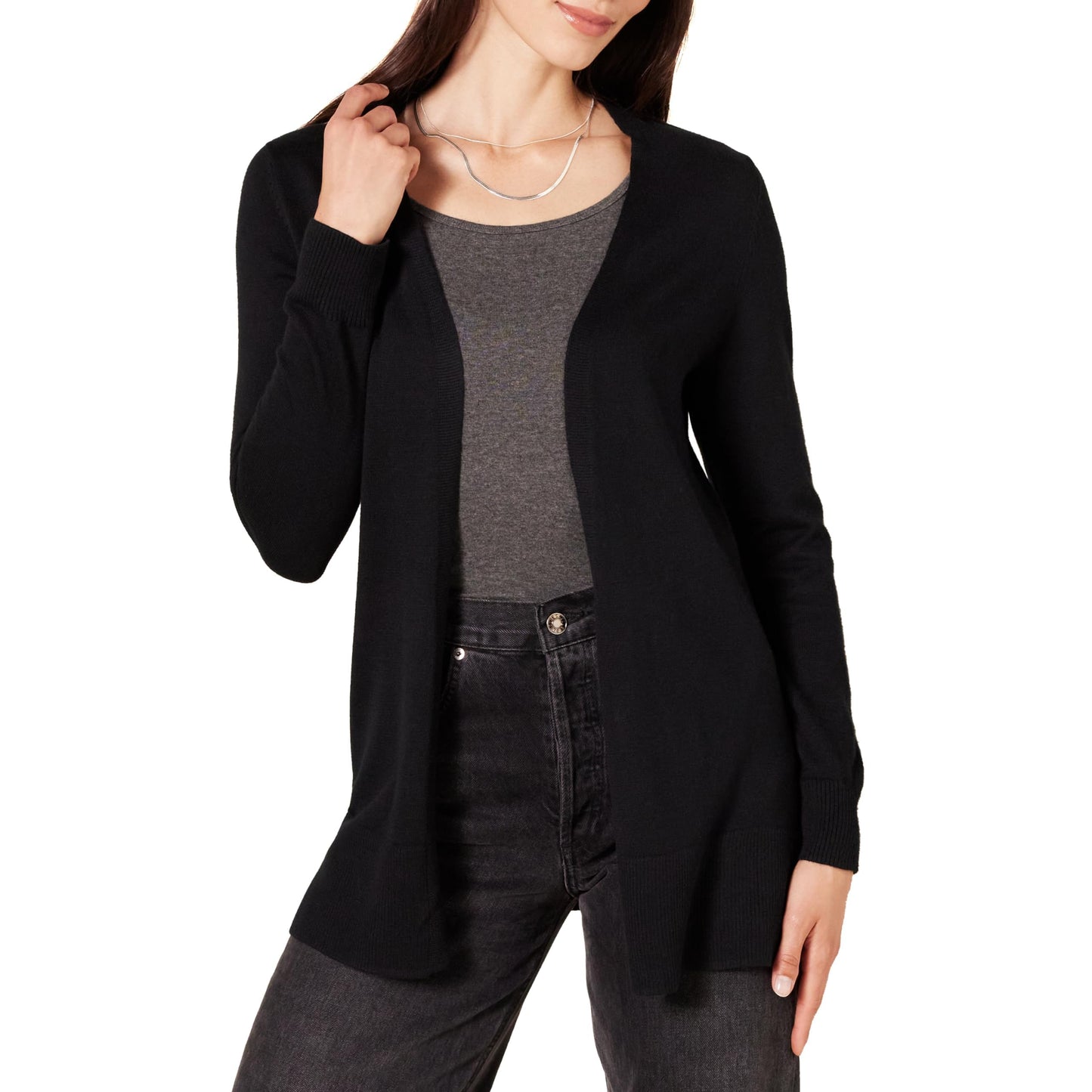 Amazon Essentials Women's Lightweight Open-Front Cardigan Sweater (Available in Plus Size)