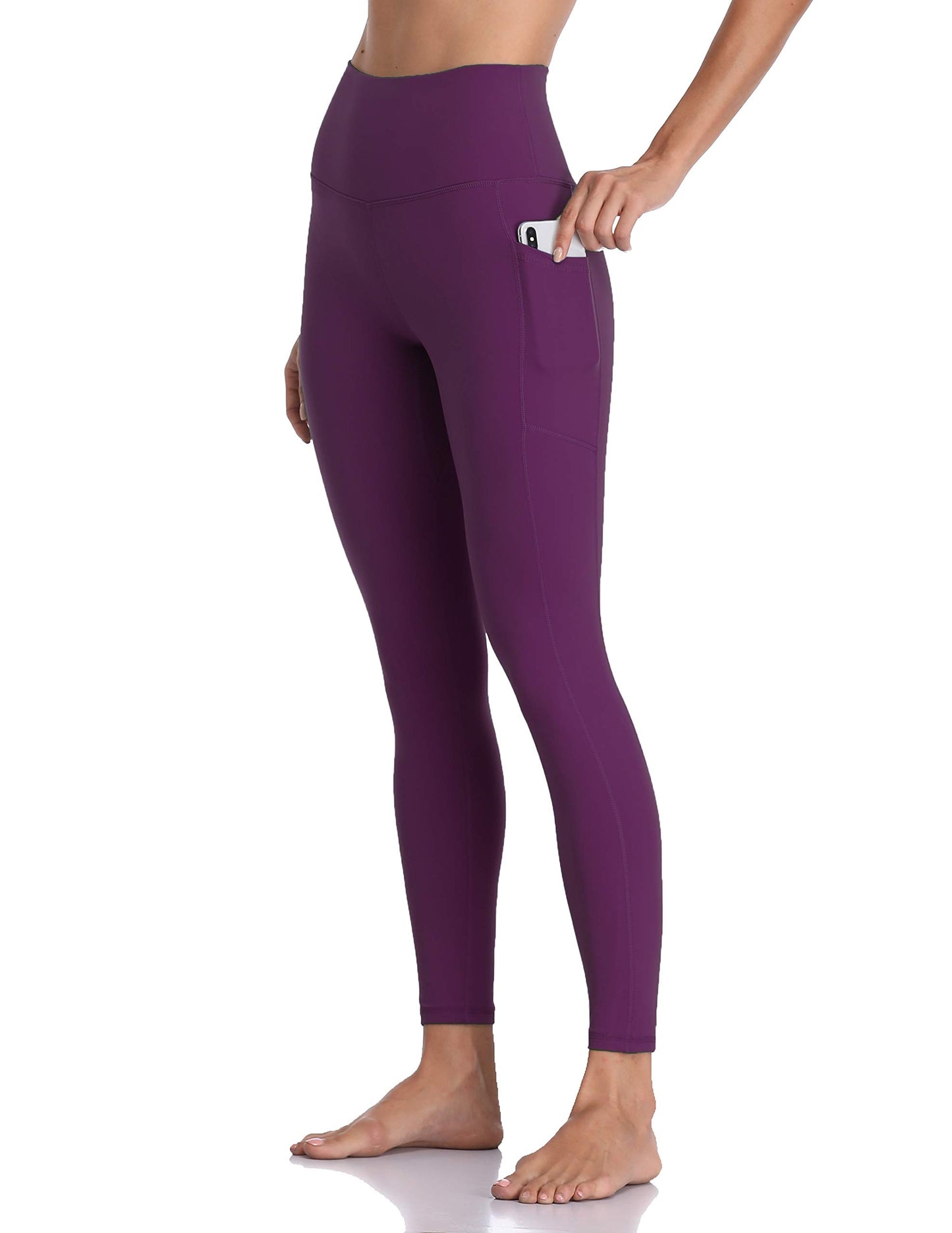 Colorfulkoala Women's High Waisted Yoga Pants 7/8 Length Leggings with Pockets