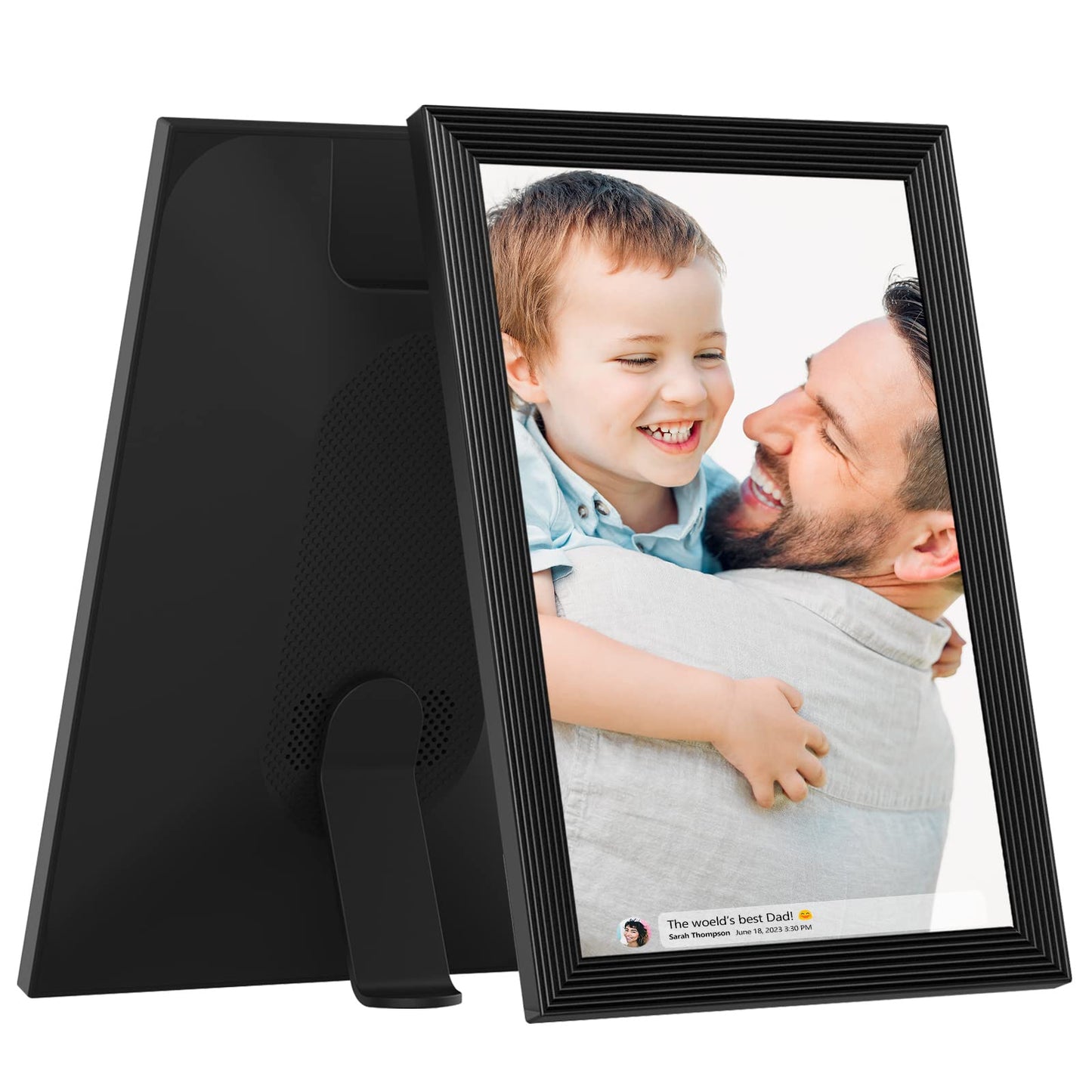 32GB FRAMEO 10.1 Inch Smart WiFi Digital Photo Frame 1280x800 IPS LCD Touch Screen, Auto-Rotate Portrait and Landscape, Built in 32GB Memory, Share Moments Instantly via Frameo App from Anywhere