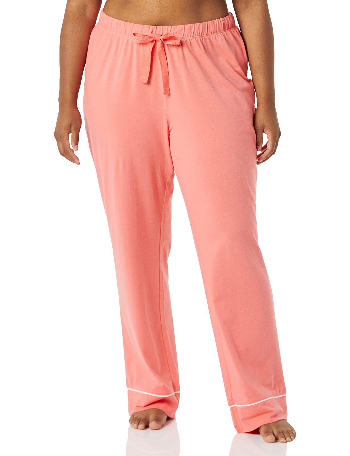 Amazon Essentials Women's Cotton Modal Long-Sleeve Shirt and Full-Length Bottom Pajama Set