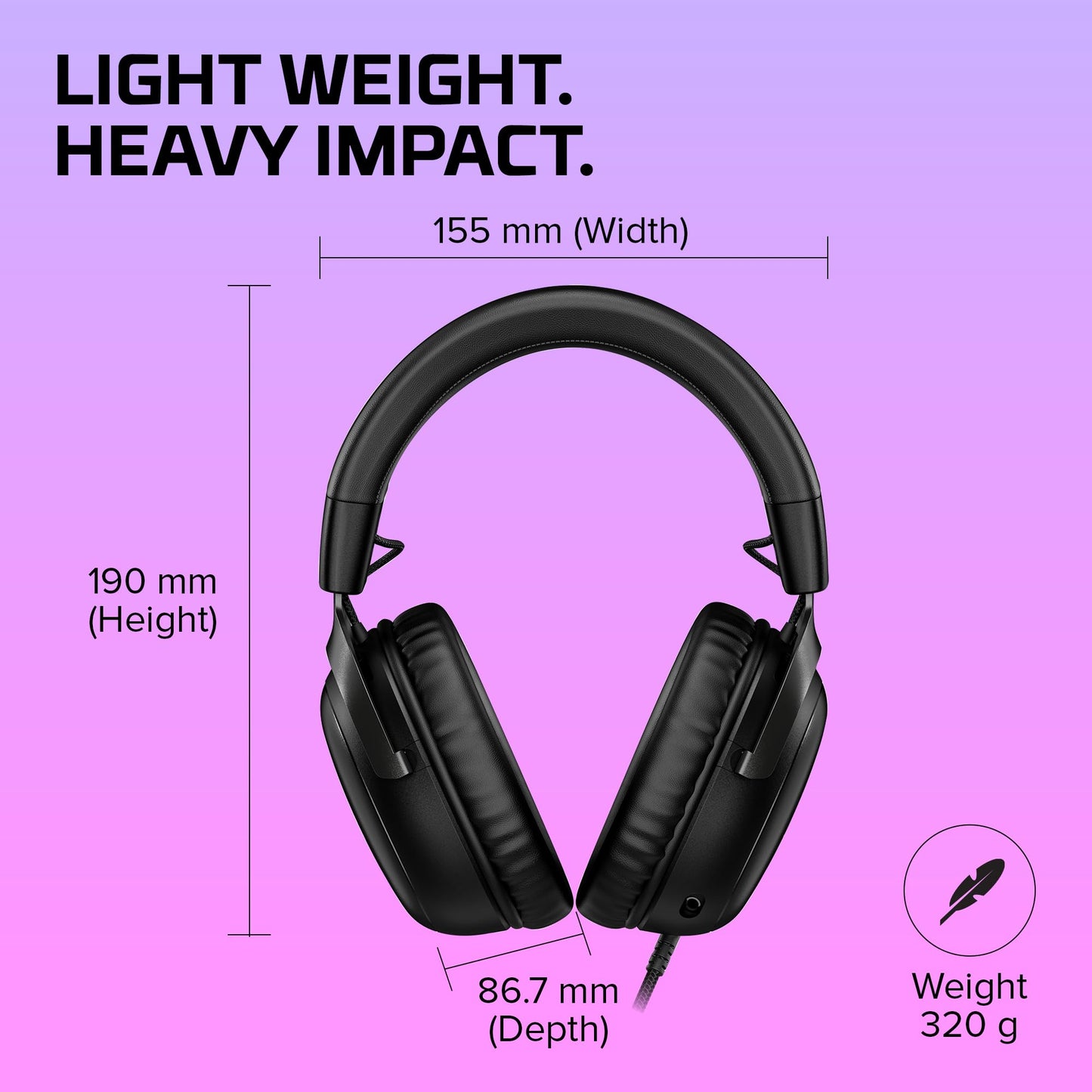 HyperX Cloud III Wireless – Gaming Headset for PC, PS5, PS4, up to 120-hour Battery, 2.4GHz Wireless, DTS Spatial Audio, 53mm Angled Drivers, Memory Foam, Durable Frame, 10mm Microphone, Black