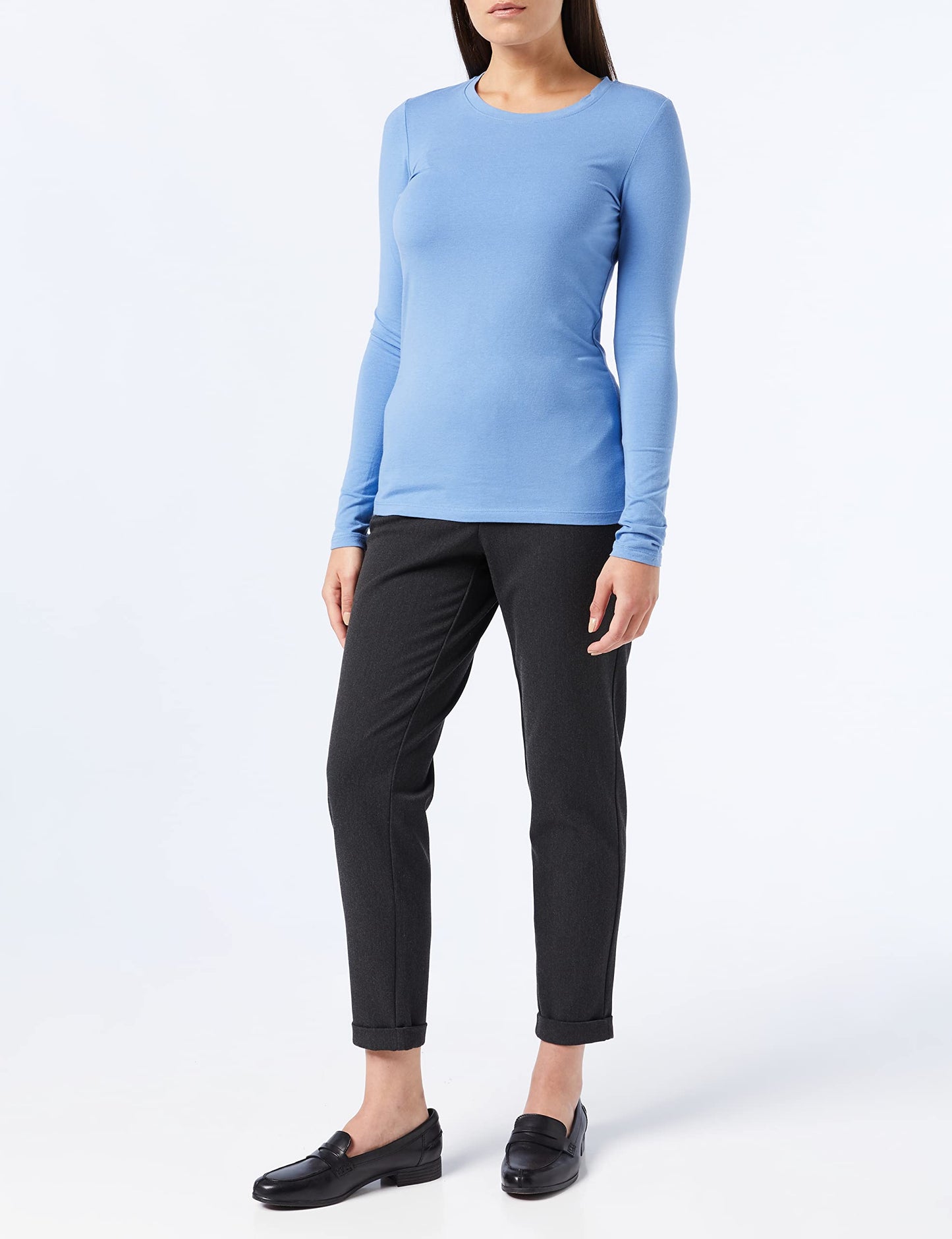 Amazon Essentials Women's Classic-Fit Long-Sleeve Crewneck T-Shirt (Available in Plus Size)