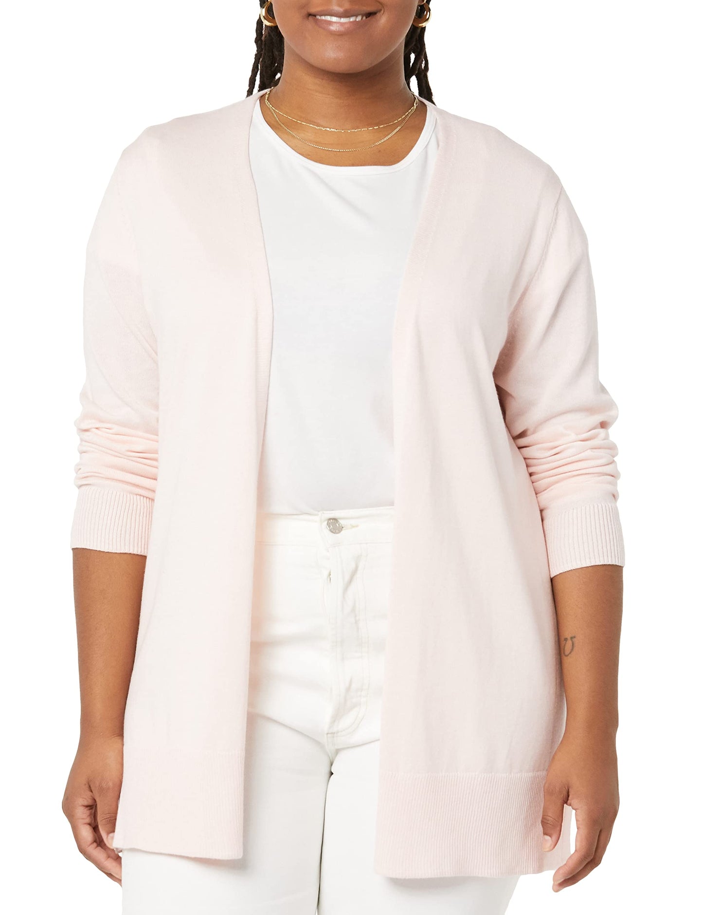 Amazon Essentials Women's Lightweight Open-Front Cardigan Sweater (Available in Plus Size)