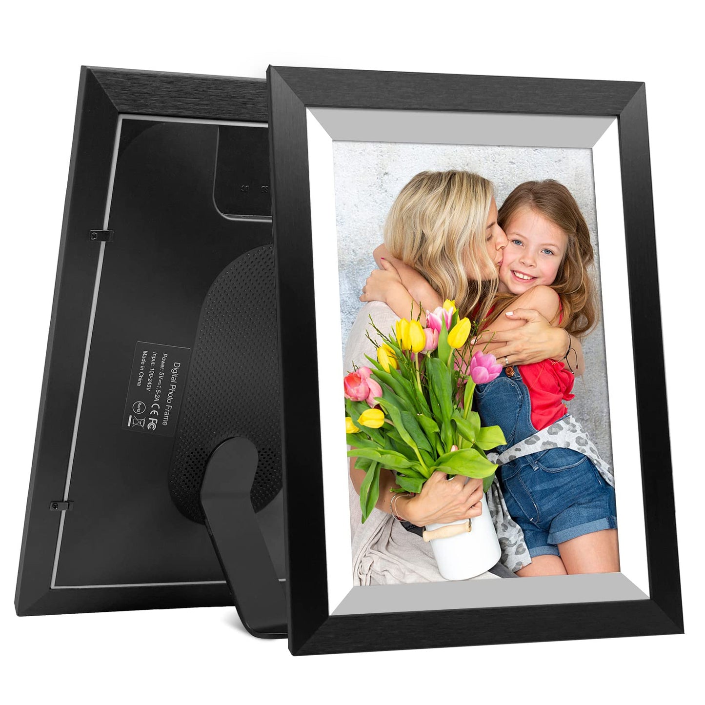 32GB FRAMEO 10.1 Inch Smart WiFi Digital Photo Frame 1280x800 IPS LCD Touch Screen, Auto-Rotate Portrait and Landscape, Built in 32GB Memory, Share Moments Instantly via Frameo App from Anywhere