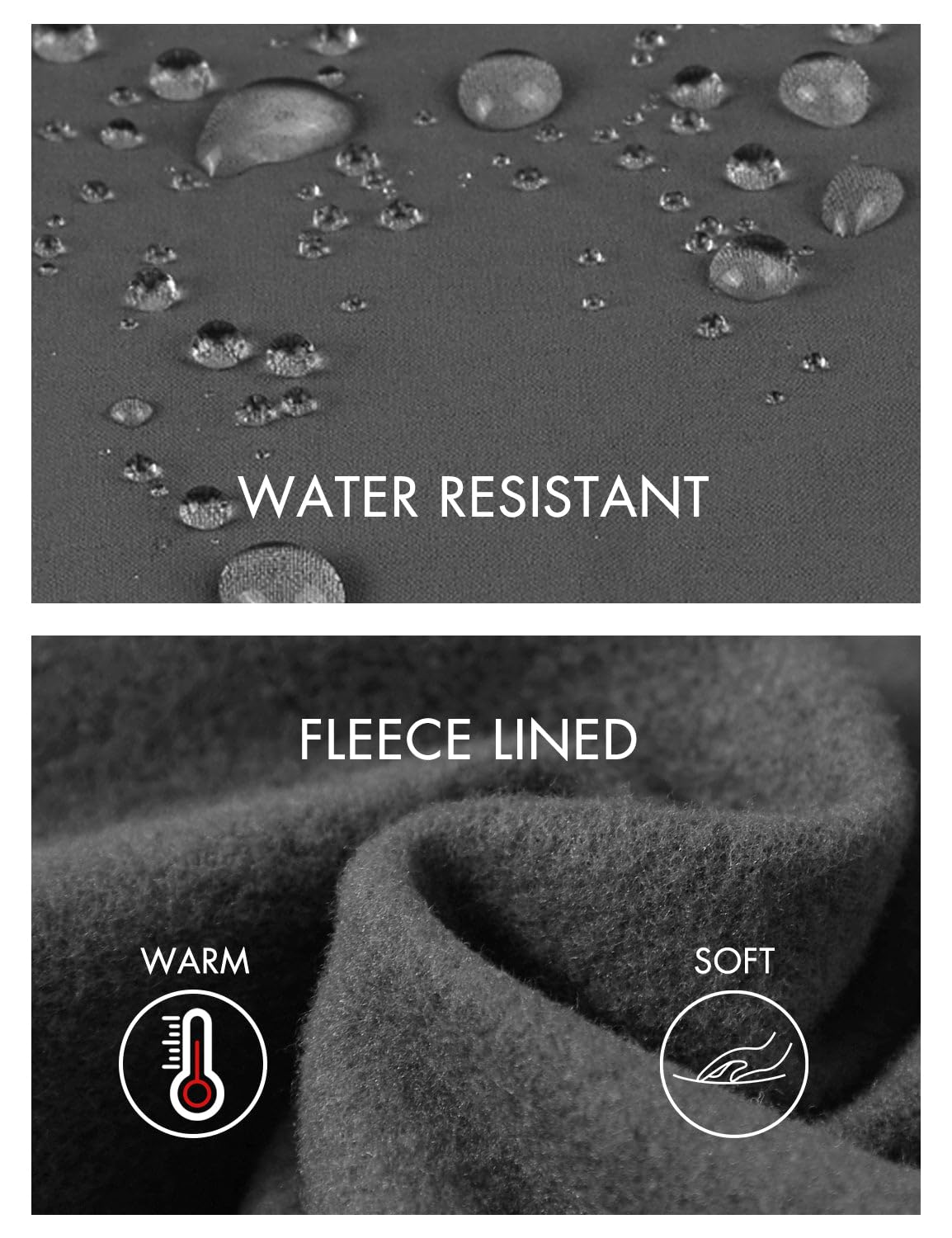 BALEAF Women's Fleece Lined Pants Water-Resistant Sweatpants Winter Thermal Ski Hiking Running Joggers