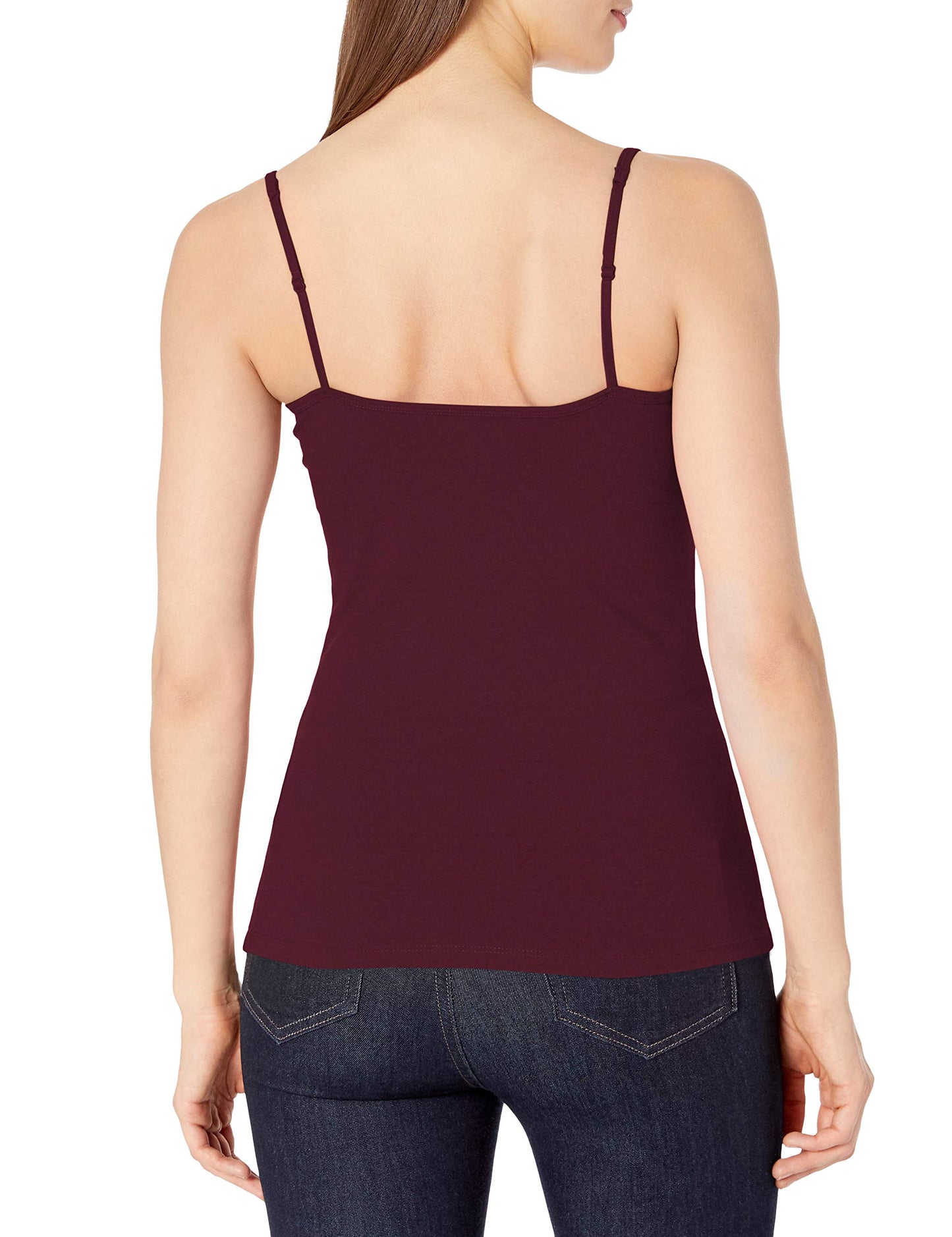 Amazon Essentials Women's Slim-Fit Camisole, Pack of 4