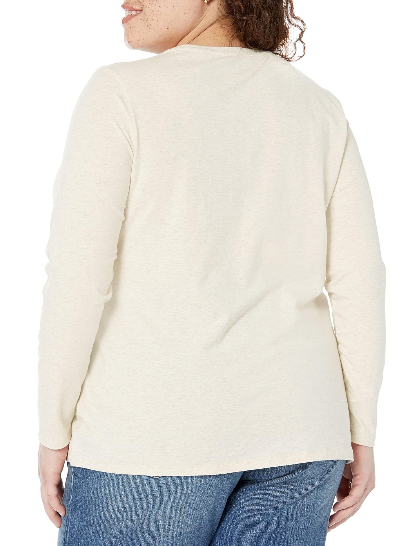 Amazon Essentials Women's Classic-Fit Long-Sleeve Crewneck T-Shirt (Available in Plus Size)