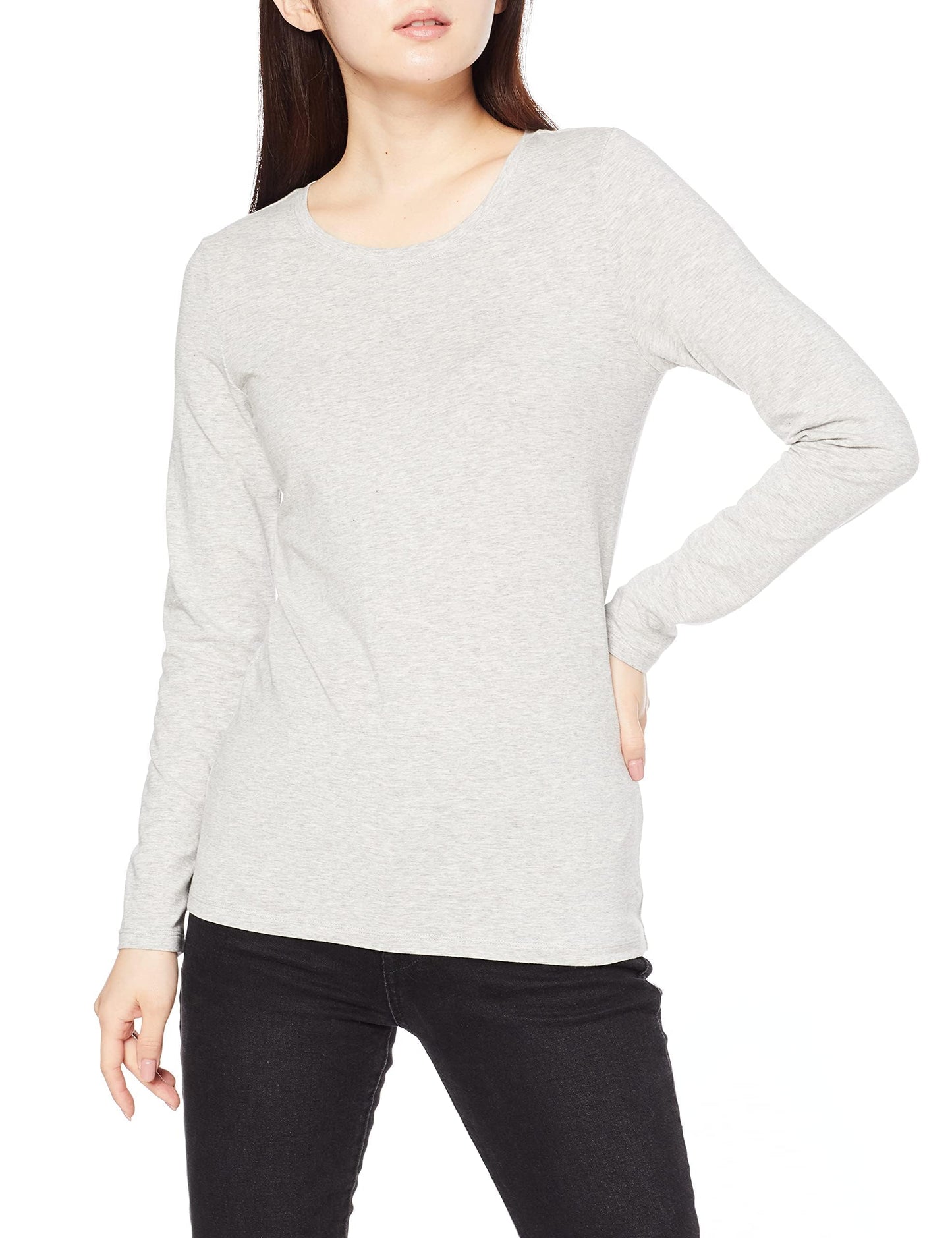 Amazon Essentials Women's Classic-Fit Long-Sleeve Crewneck T-Shirt (Available in Plus Size)