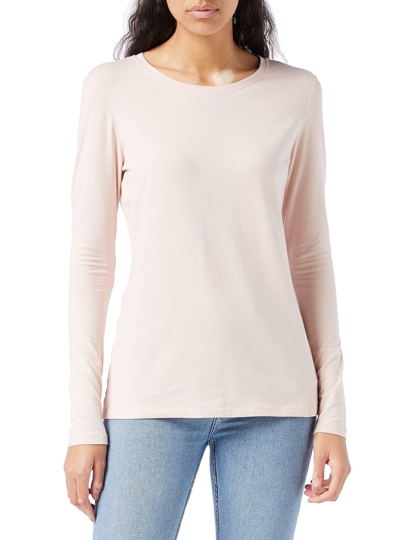 Amazon Essentials Women's Classic-Fit Long-Sleeve Crewneck T-Shirt (Available in Plus Size)