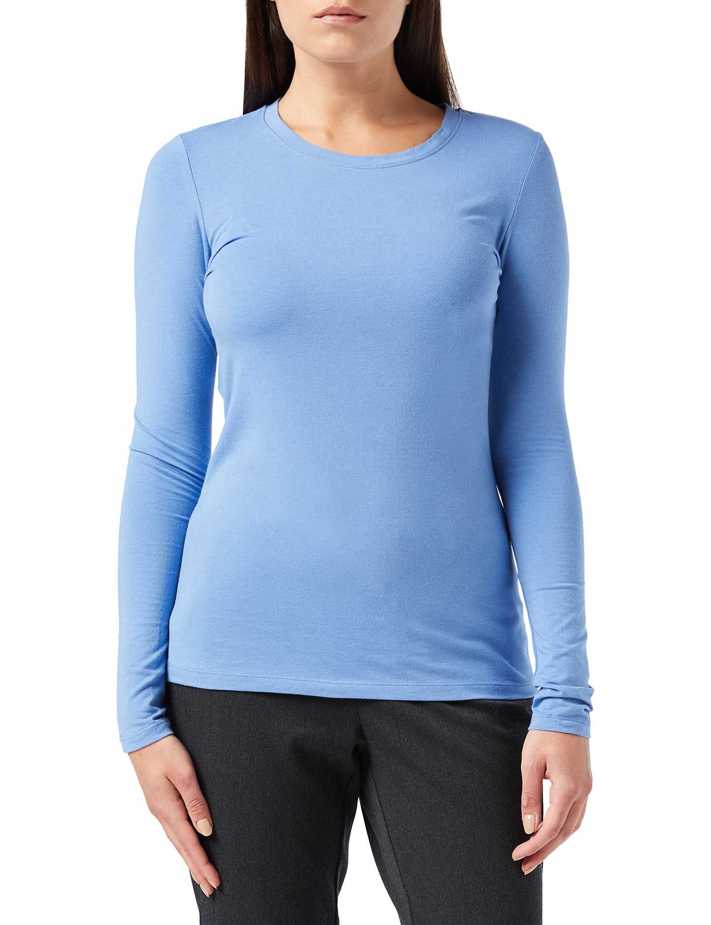 Amazon Essentials Women's Classic-Fit Long-Sleeve Crewneck T-Shirt (Available in Plus Size)