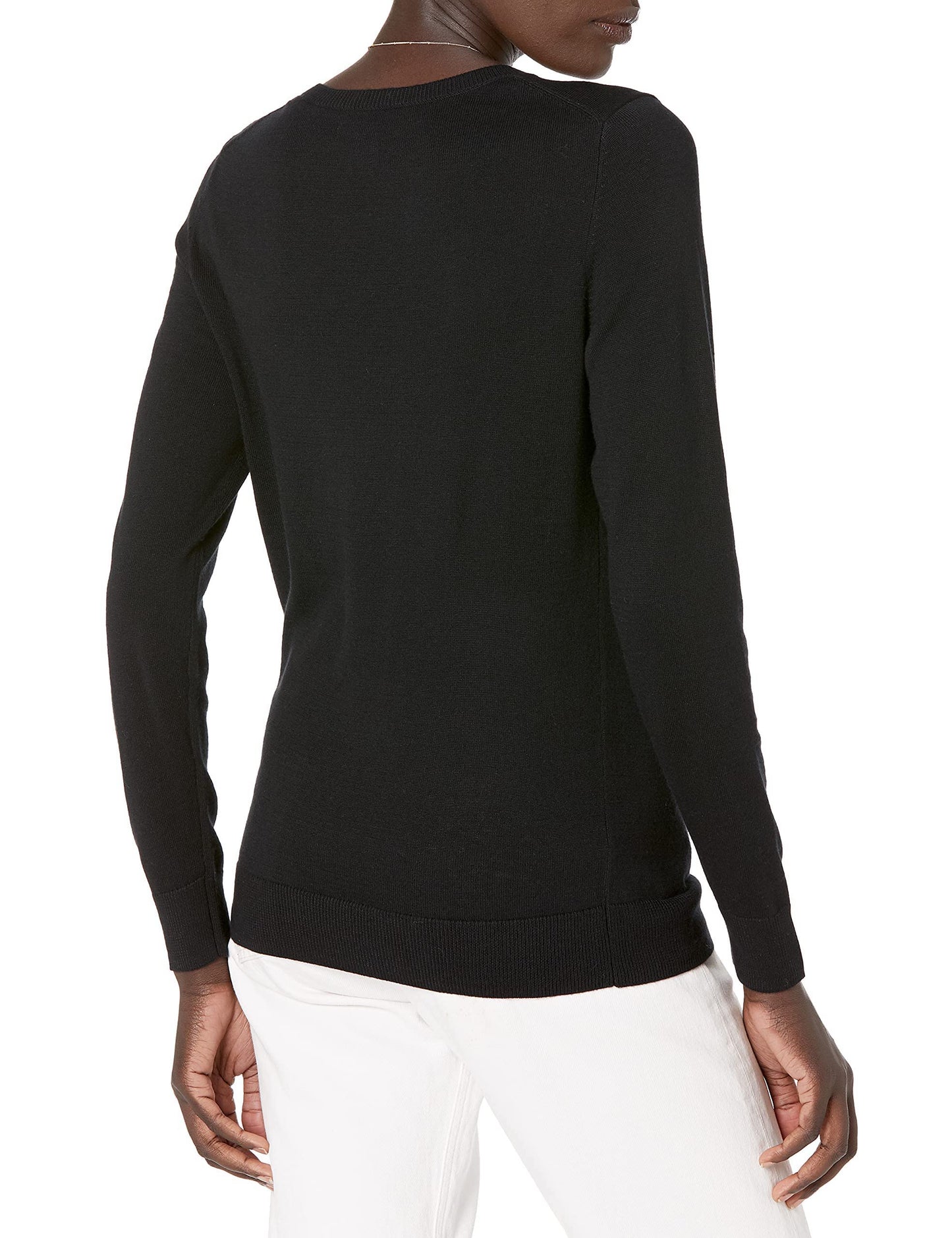 Amazon Essentials Women's Long-Sleeve Lightweight Crewneck Sweater (Available in Plus Size)