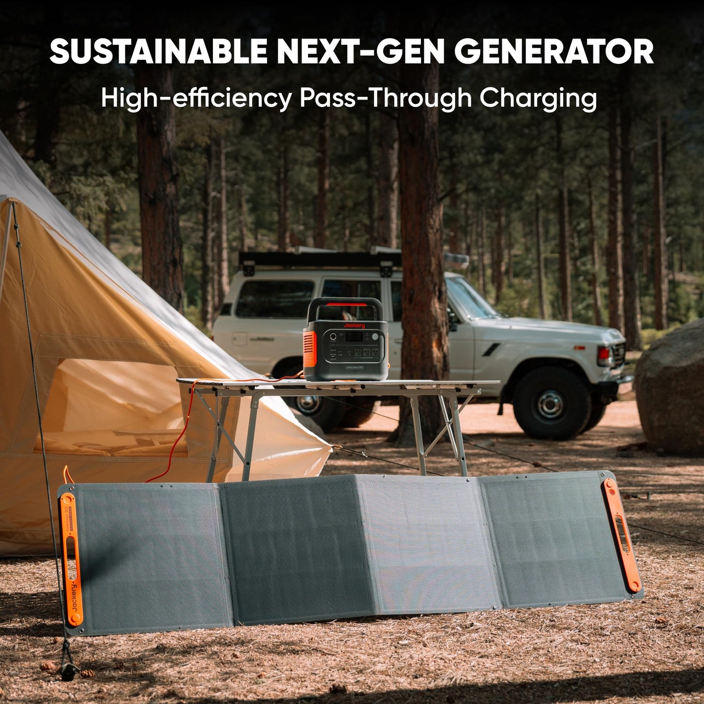 Jackery Explorer 1000 v2 Portable Power Station(2024 New),1070Wh LiFePO4 Battery,1500W AC/100W USB-C Output, 1 Hr Fast Charge, Solar Generator for Outdoor Camping,Emergency, RV, Off-Grid Living