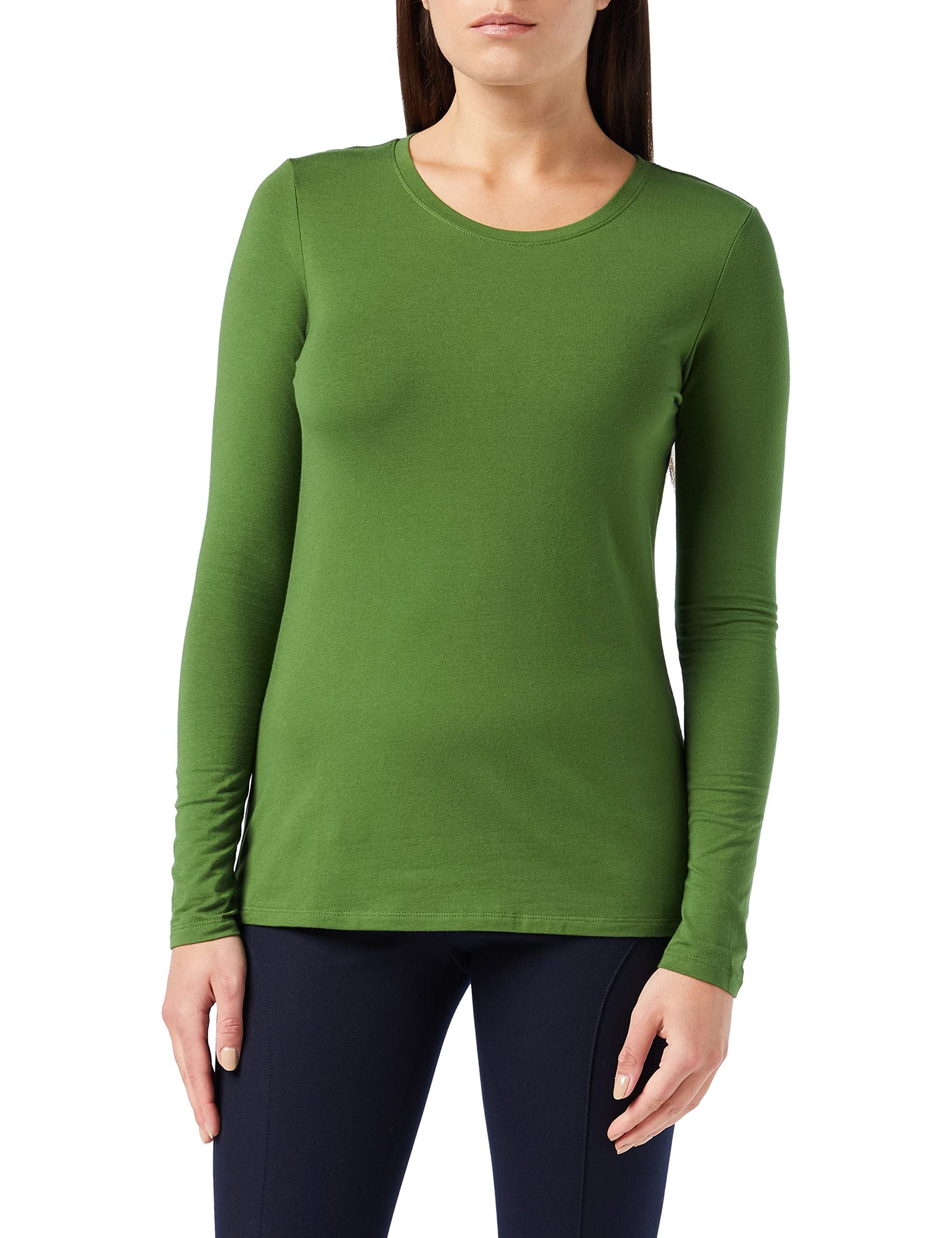 Amazon Essentials Women's Classic-Fit Long-Sleeve Crewneck T-Shirt (Available in Plus Size)