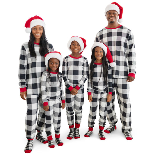 The Children's Place Baby Family Matching, Plaid Thermal Pajamas Sets