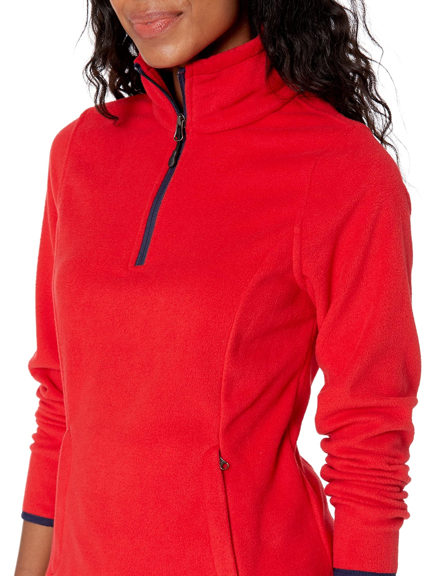 Amazon Essentials Women's Classic-Fit Long-Sleeve Quarter-Zip Polar Fleece Pullover Jacket - Discontinued Colors