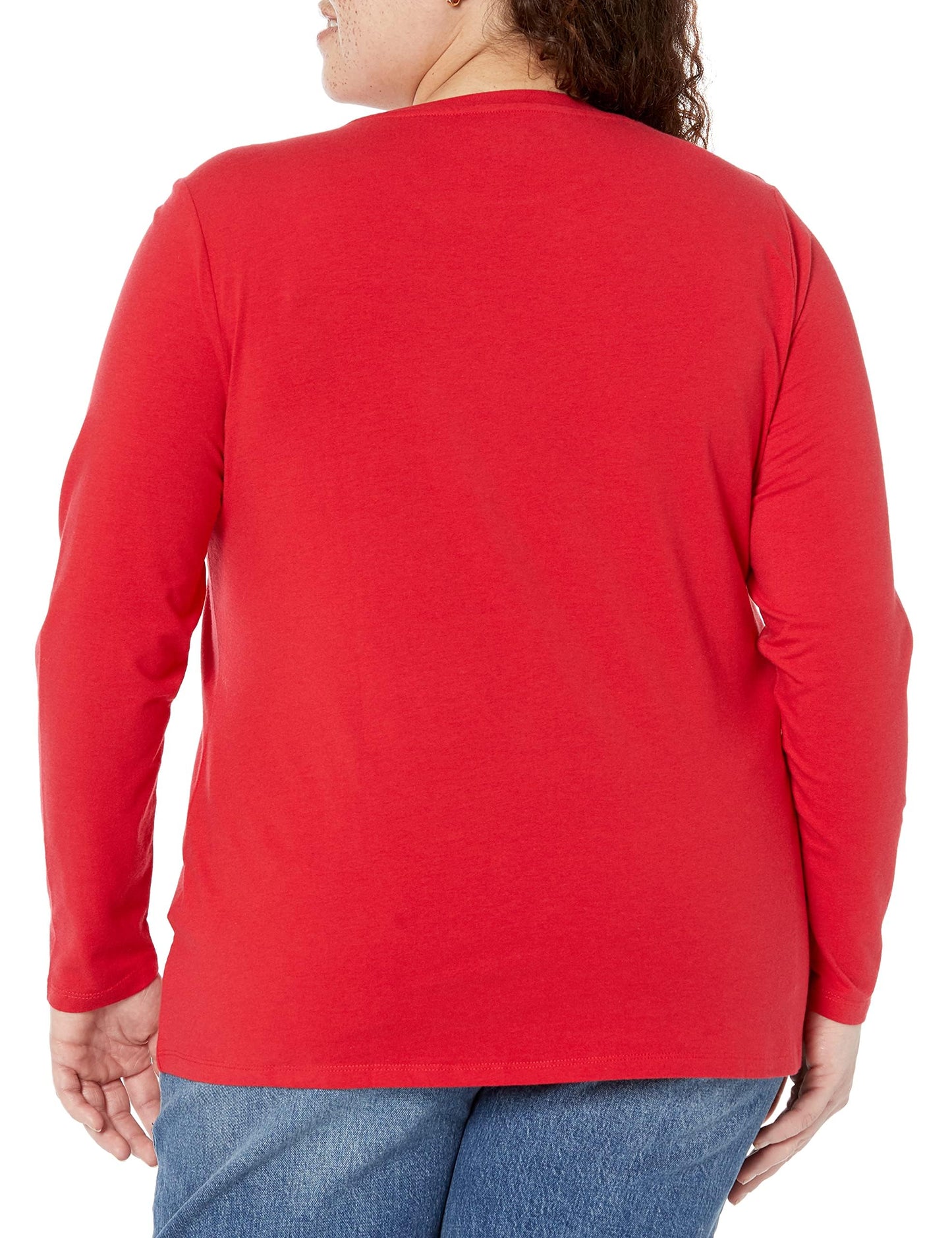 Amazon Essentials Women's Classic-Fit Long-Sleeve Crewneck T-Shirt (Available in Plus Size)