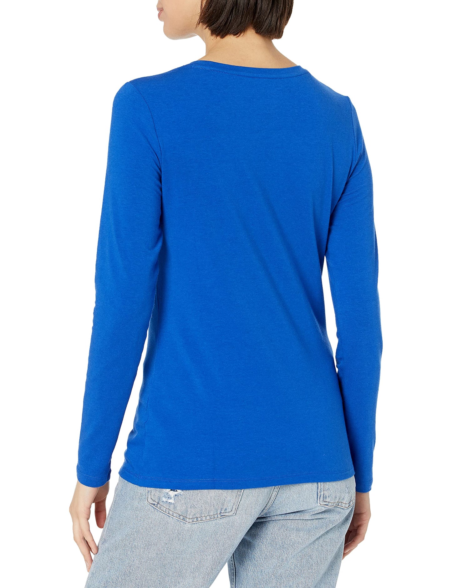 Amazon Essentials Women's Classic-Fit Long-Sleeve Crewneck T-Shirt (Available in Plus Size)