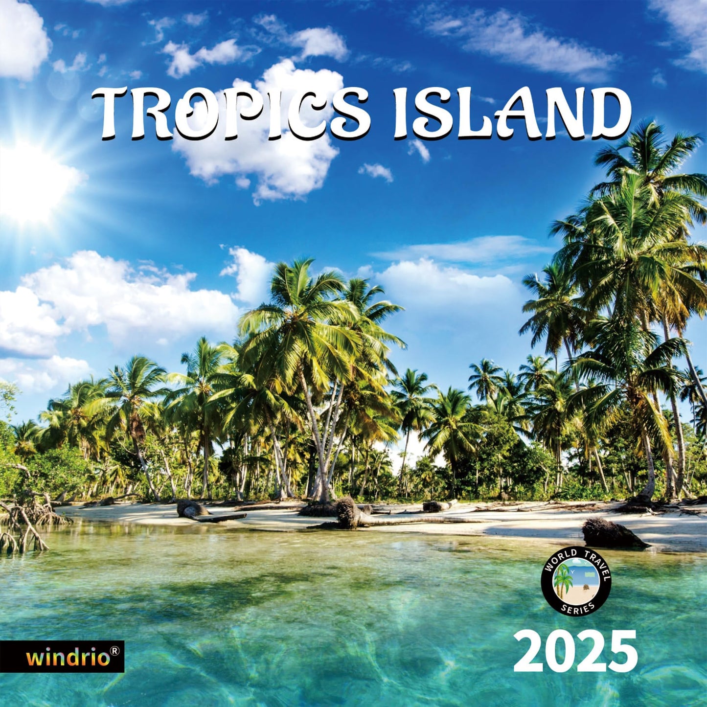 2025 Wall Calendar,Calendar 2025, November 2024 - December 2025, Wall Calendar BEACHES, 12" x 24" Opened,Full Page Months Thick & Sturdy Paper for Calendar Organizing & Planning