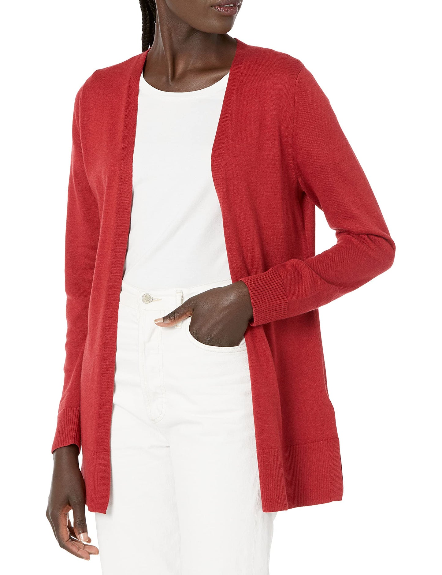 Amazon Essentials Women's Lightweight Open-Front Cardigan Sweater (Available in Plus Size)