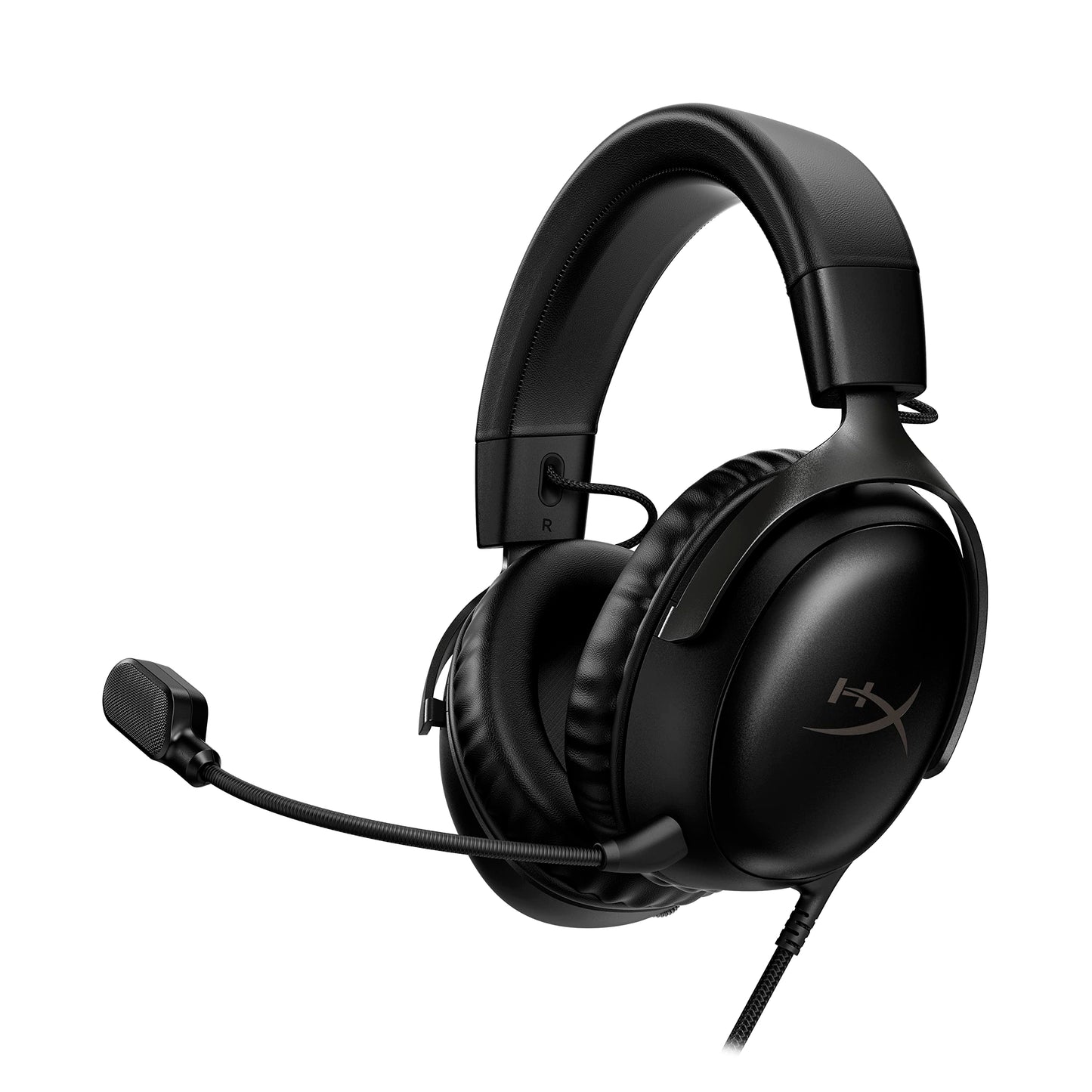 HyperX Cloud III Wireless – Gaming Headset for PC, PS5, PS4, up to 120-hour Battery, 2.4GHz Wireless, DTS Spatial Audio, 53mm Angled Drivers, Memory Foam, Durable Frame, 10mm Microphone, Black