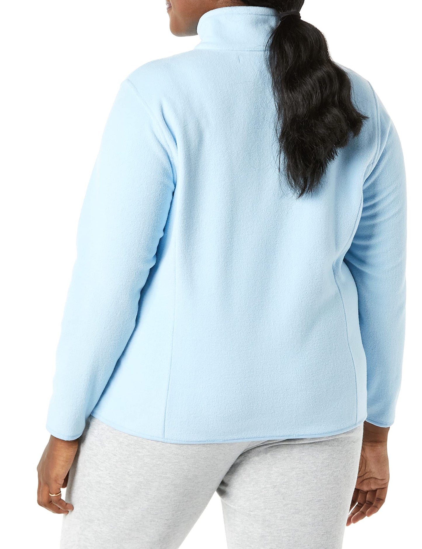 Amazon Essentials Women's Classic-Fit Long-Sleeve Quarter-Zip Polar Fleece Pullover Jacket - Discontinued Colors