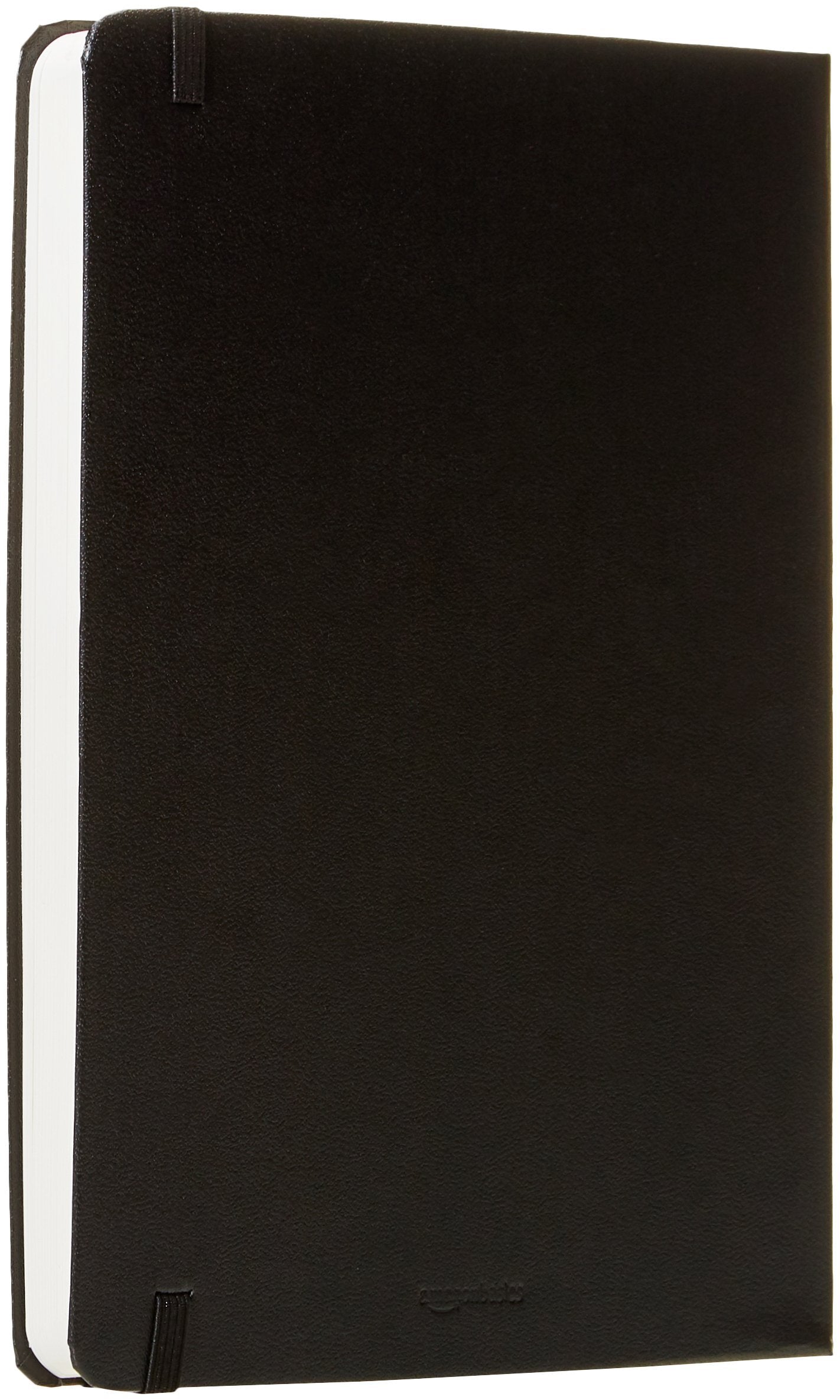 Amazon Basics Daily Planner and Journal, Black, 8.5 Inch x 11 Inch, Soft Cover