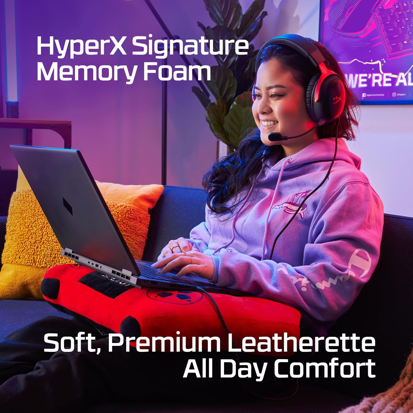 HyperX Cloud III Wireless – Gaming Headset for PC, PS5, PS4, up to 120-hour Battery, 2.4GHz Wireless, DTS Spatial Audio, 53mm Angled Drivers, Memory Foam, Durable Frame, 10mm Microphone, Black