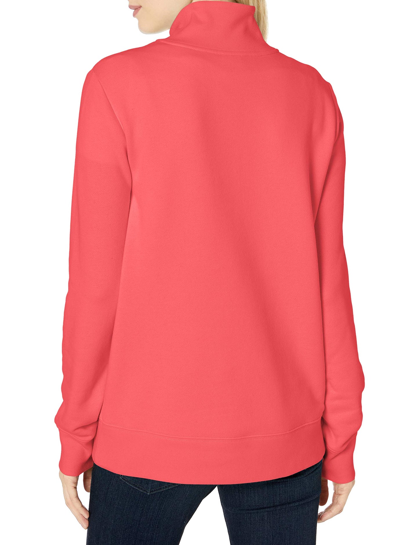 Amazon Essentials Women's Long-Sleeve Fleece Quarter-Zip Top (Available in Plus Size)