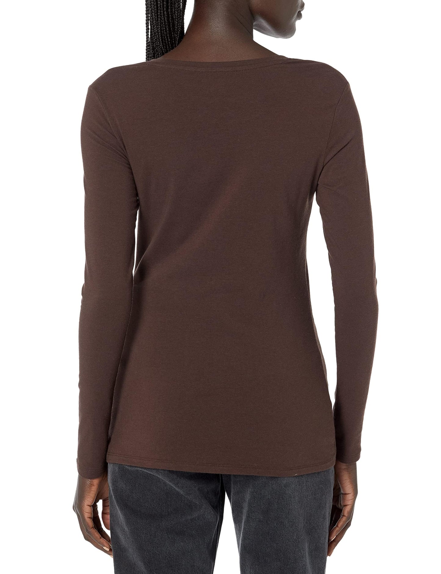 Amazon Essentials Women's Classic-Fit Long-Sleeve Crewneck T-Shirt (Available in Plus Size)