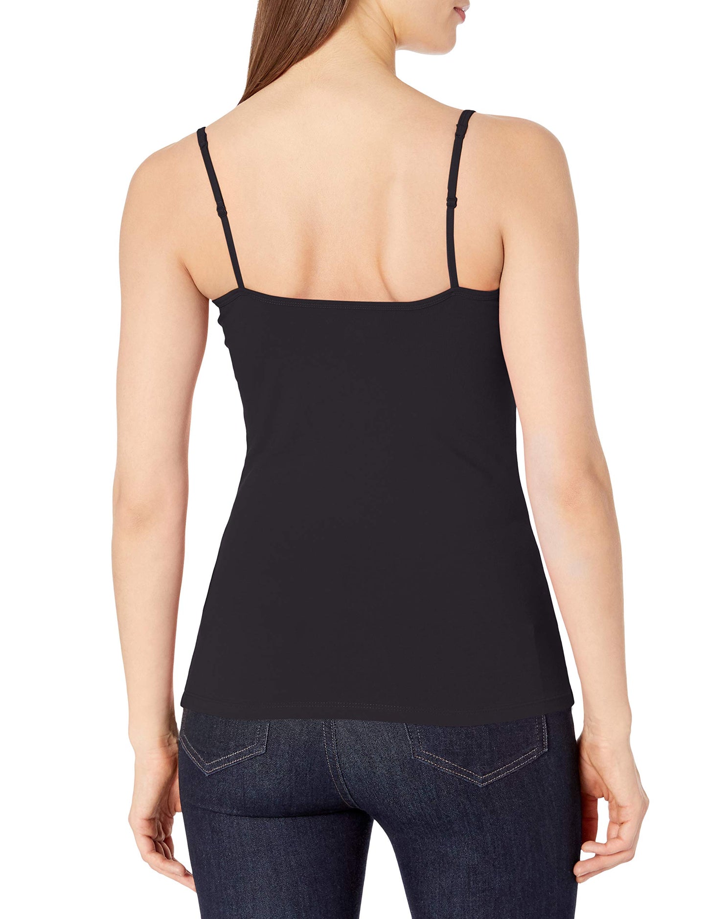 Amazon Essentials Women's Slim-Fit Camisole, Pack of 4