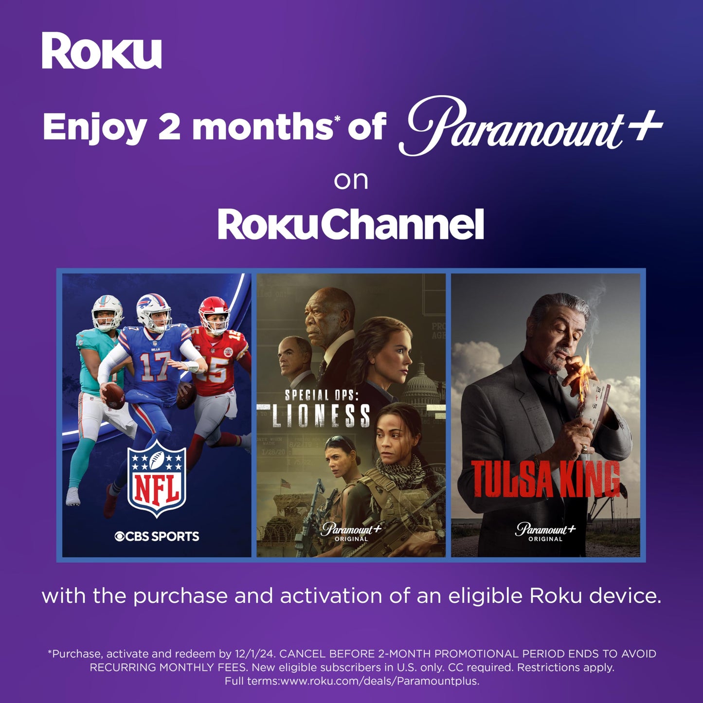 Roku Express 4K+ | Roku Streaming Device 4K/HDR, Roku Voice Remote, Free & Live TV