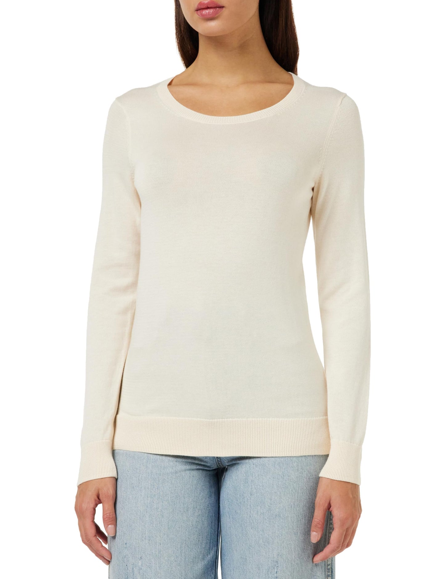 Amazon Essentials Women's Long-Sleeve Lightweight Crewneck Sweater (Available in Plus Size)