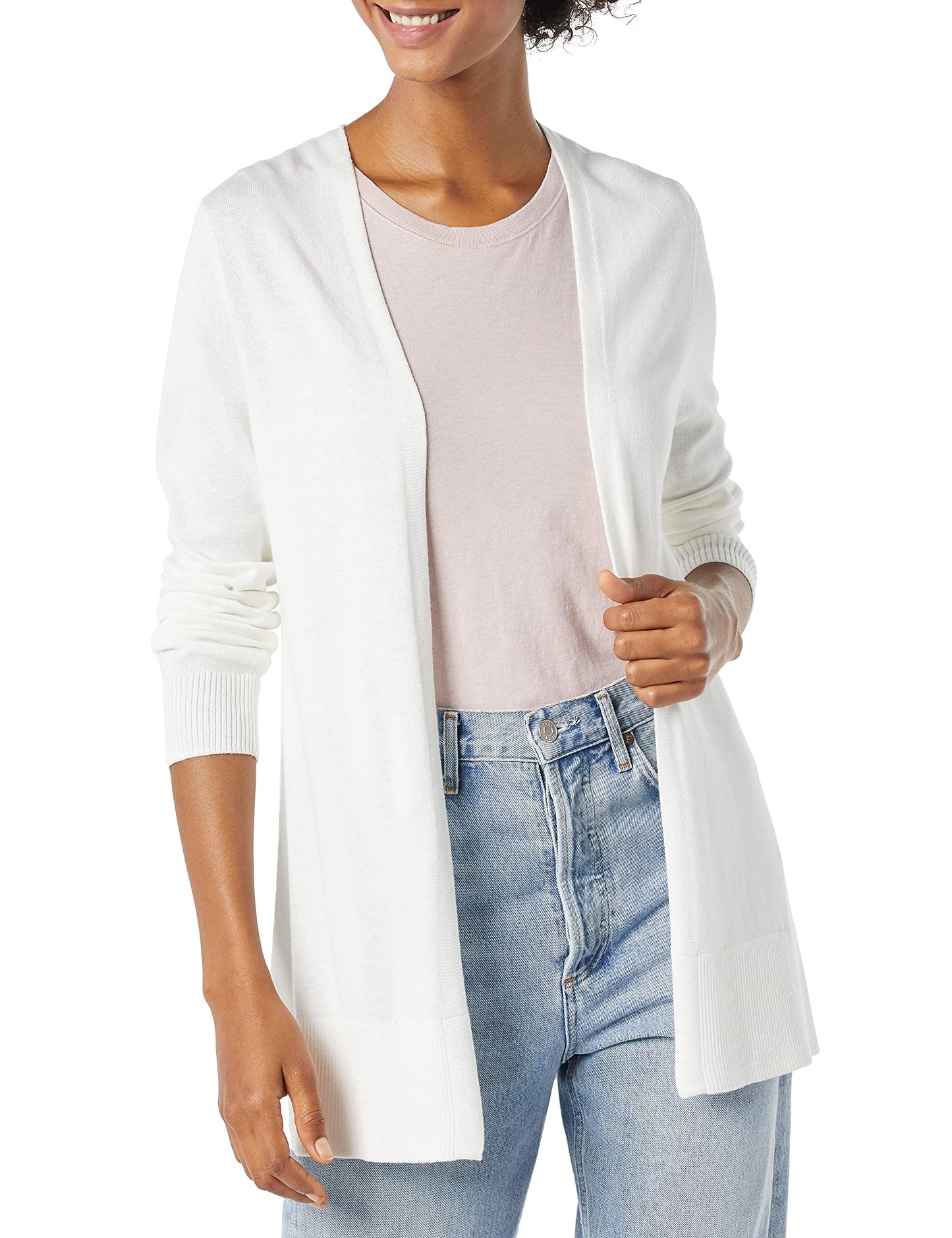 Amazon Essentials Women's Lightweight Open-Front Cardigan Sweater (Available in Plus Size)