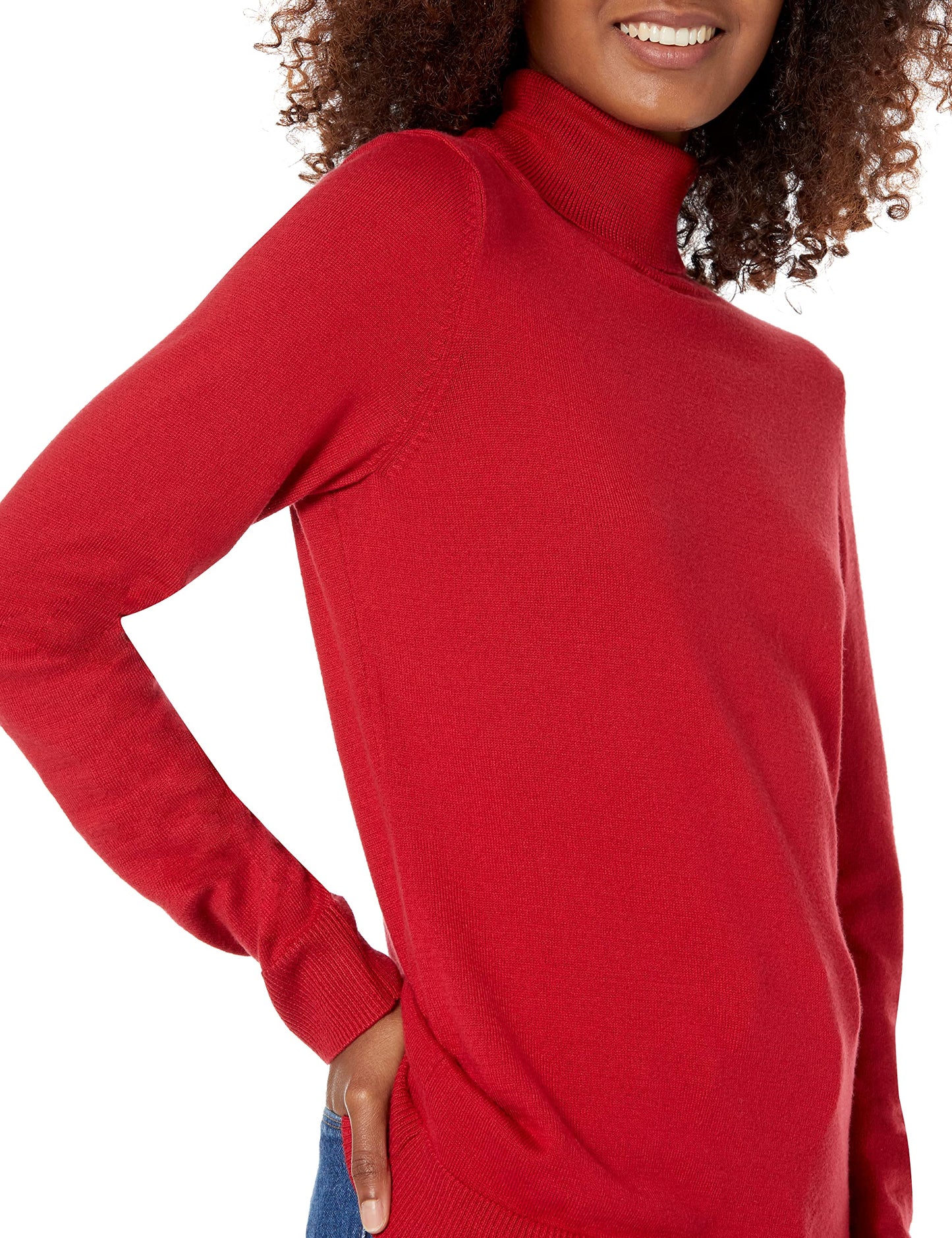 Amazon Essentials Women's Classic-Fit Lightweight Long-Sleeve Turtleneck Sweater (Available in Plus Size)