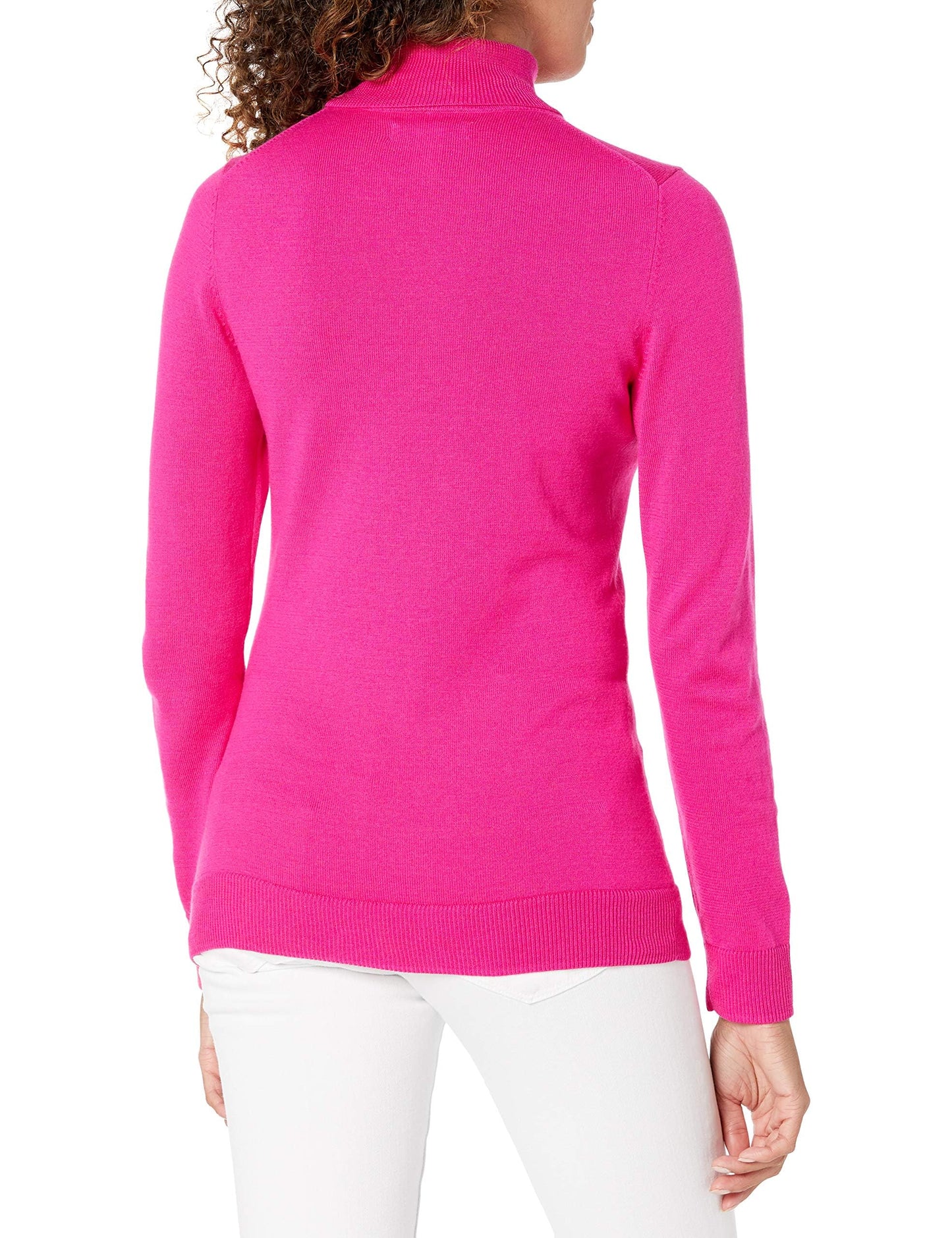 Amazon Essentials Women's Classic-Fit Lightweight Long-Sleeve Turtleneck Sweater (Available in Plus Size)