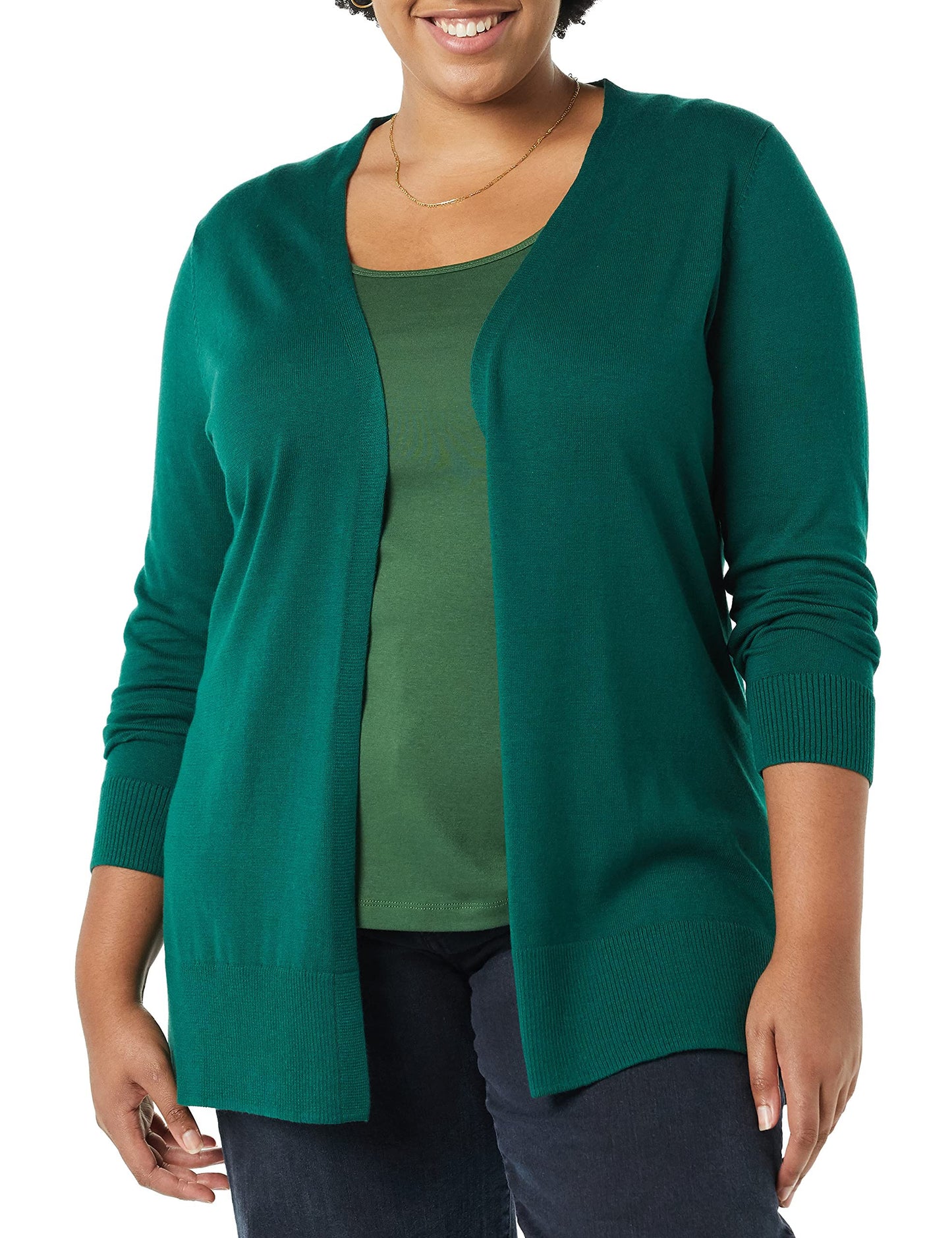 Amazon Essentials Women's Lightweight Open-Front Cardigan Sweater (Available in Plus Size)